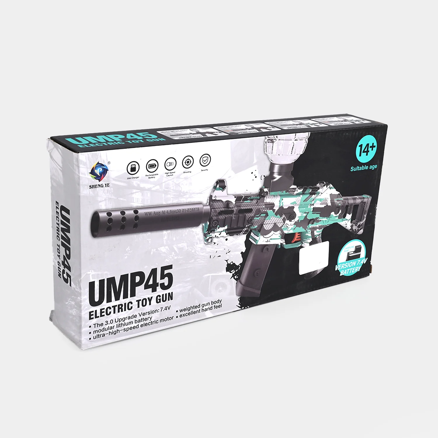 Electric Gel Ball Blaster For Kids Model UMP45 - Image 3