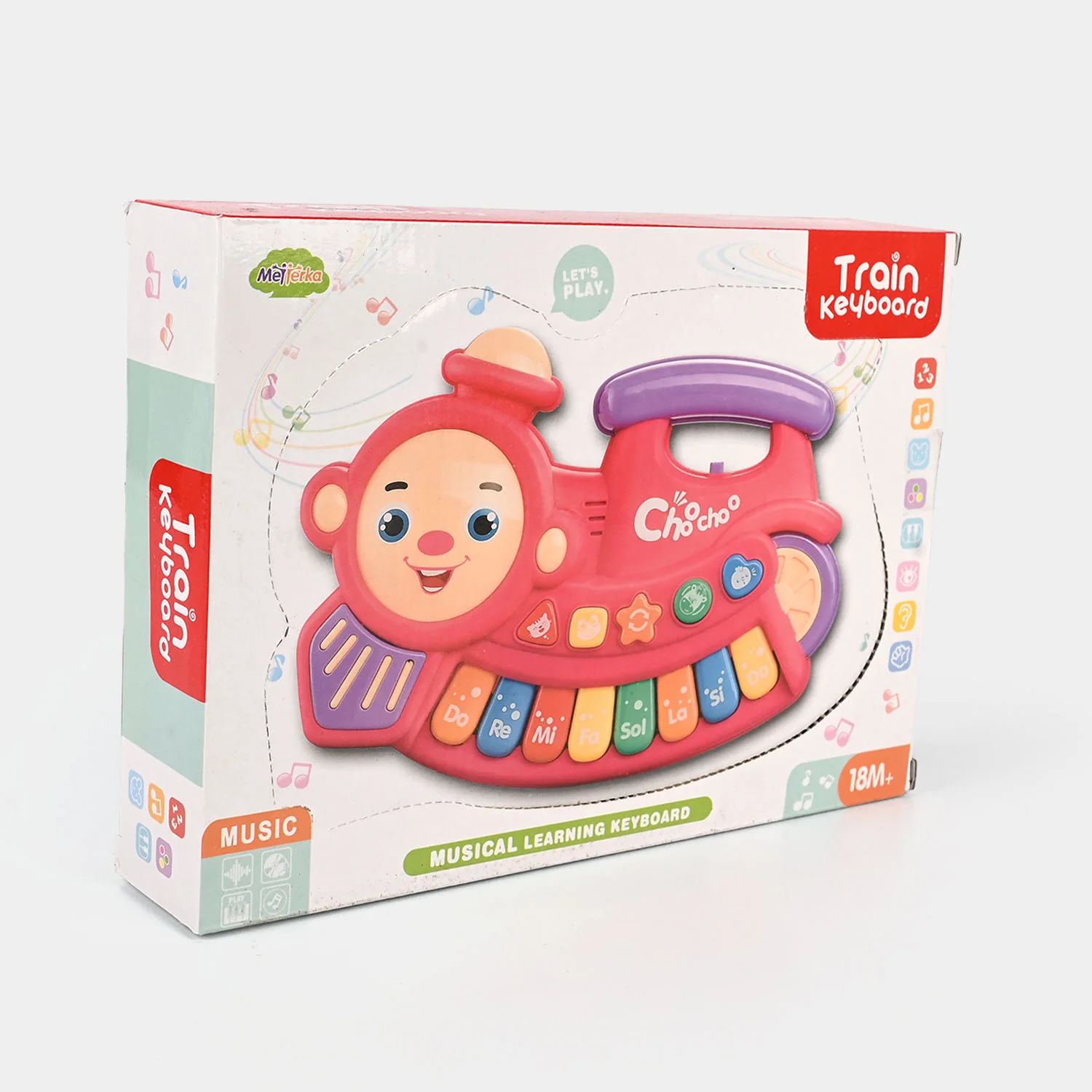 Cartoon Electronic Piano – Interactive Animal Keyboard piano with Lights, Music Toy - Image 3
