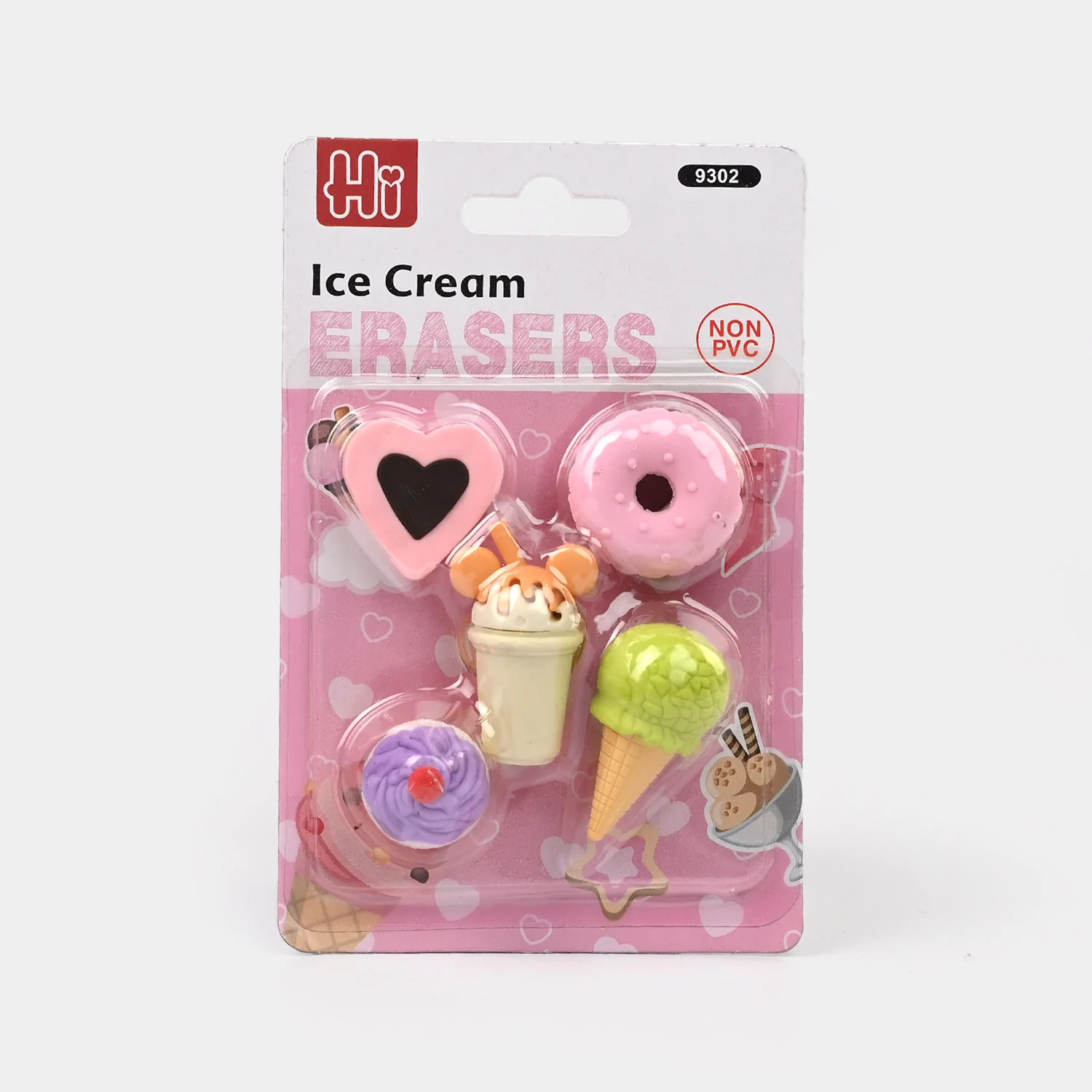 Multi Design Shaped Eraser