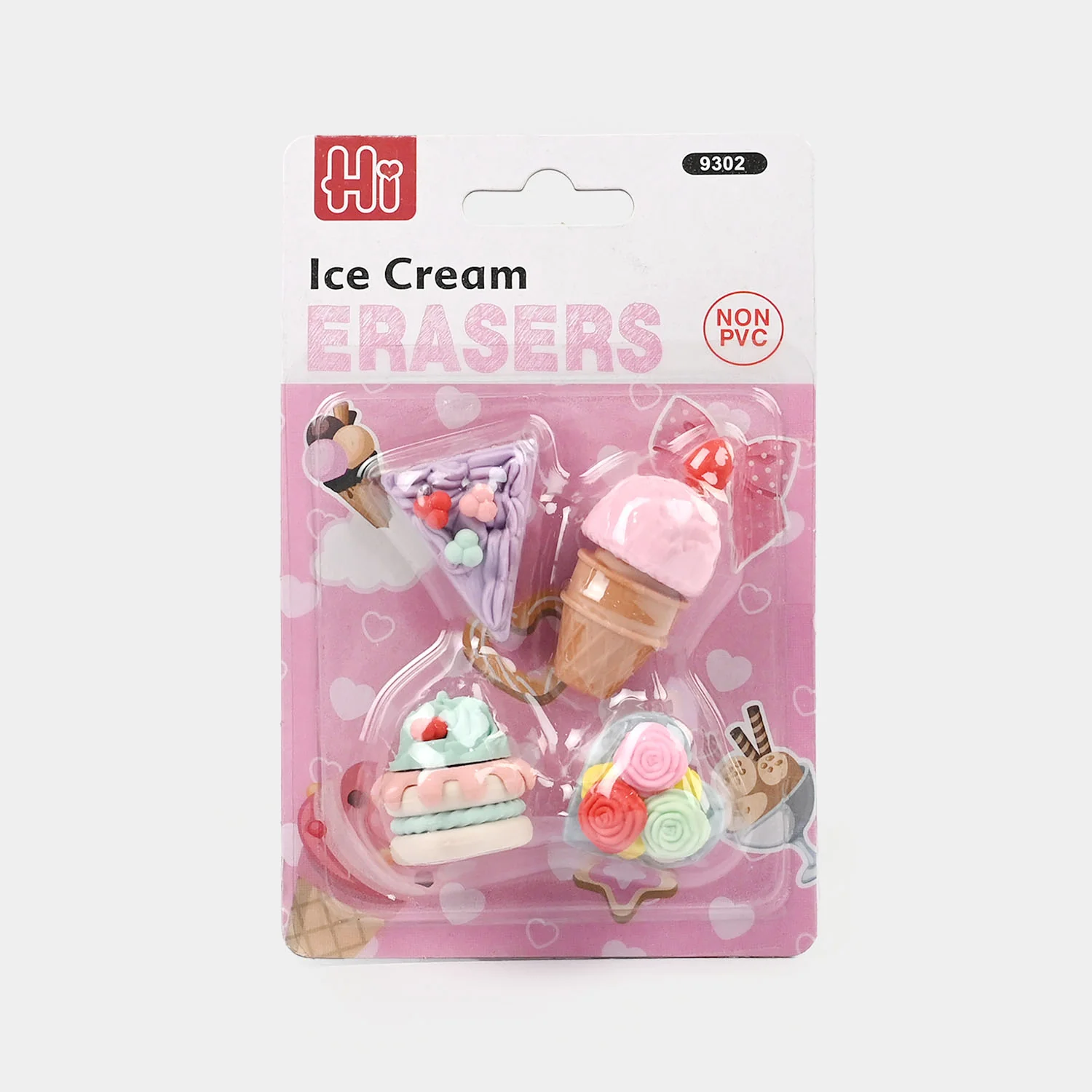 Multi Design Shaped Eraser