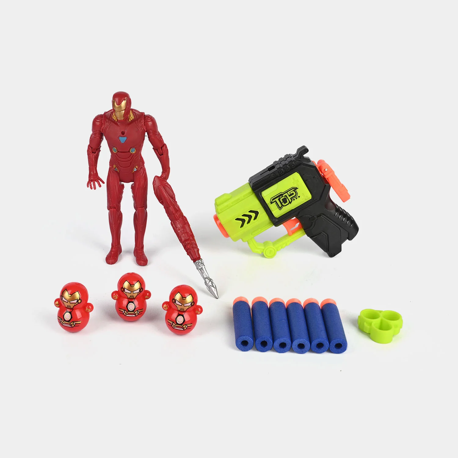 Eva Soft Bullet Blaster Set with Character Figure - Image 2