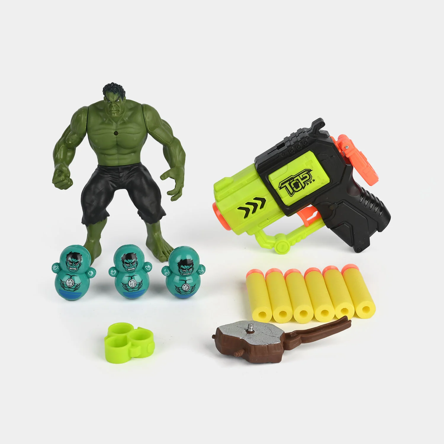 Eva Soft Bullet Blaster Set with Character Figure - Image 2