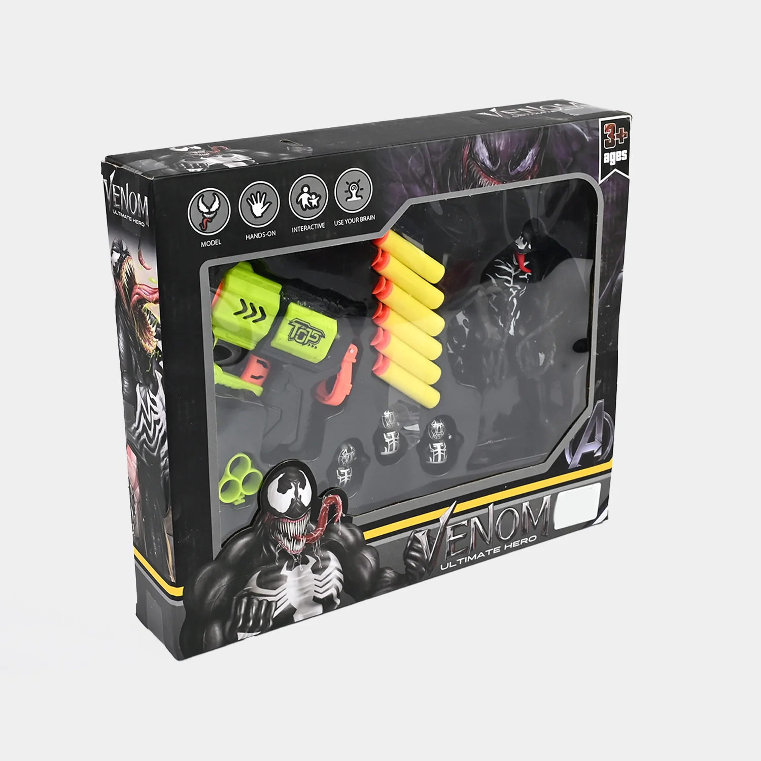 Action Figure Eva Soft Dart Blaster & Targets Set - Image 3