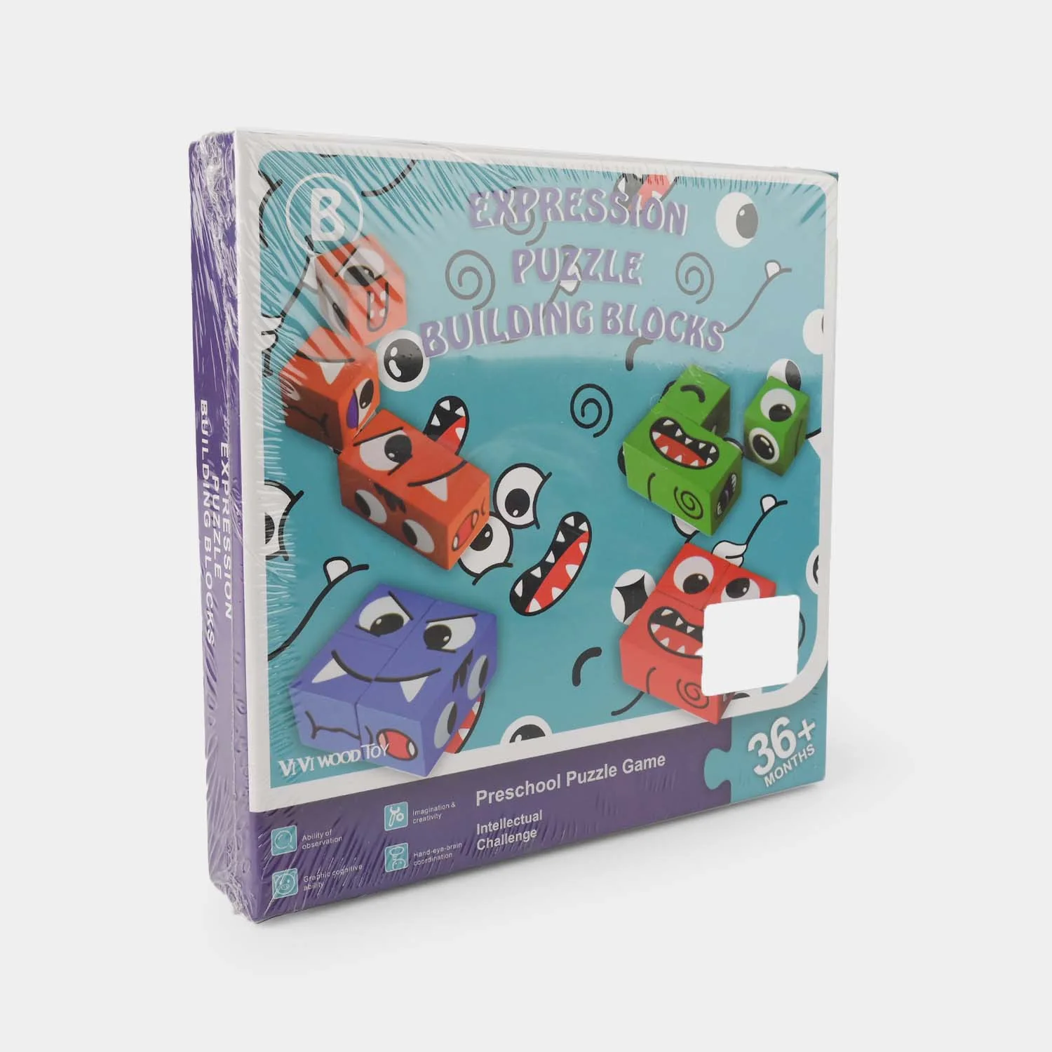 Expression Building Blocks, Educational Toy For Kids
