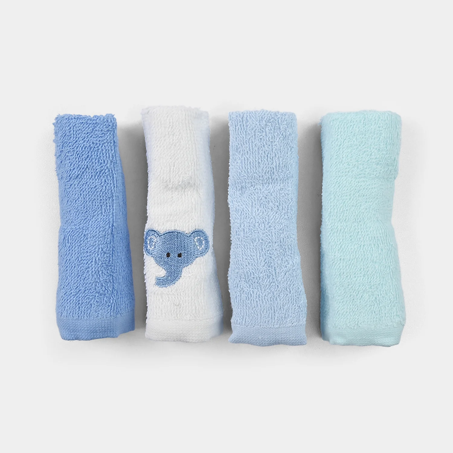 Baby 4 Pcs Face Towel Set - Image 2