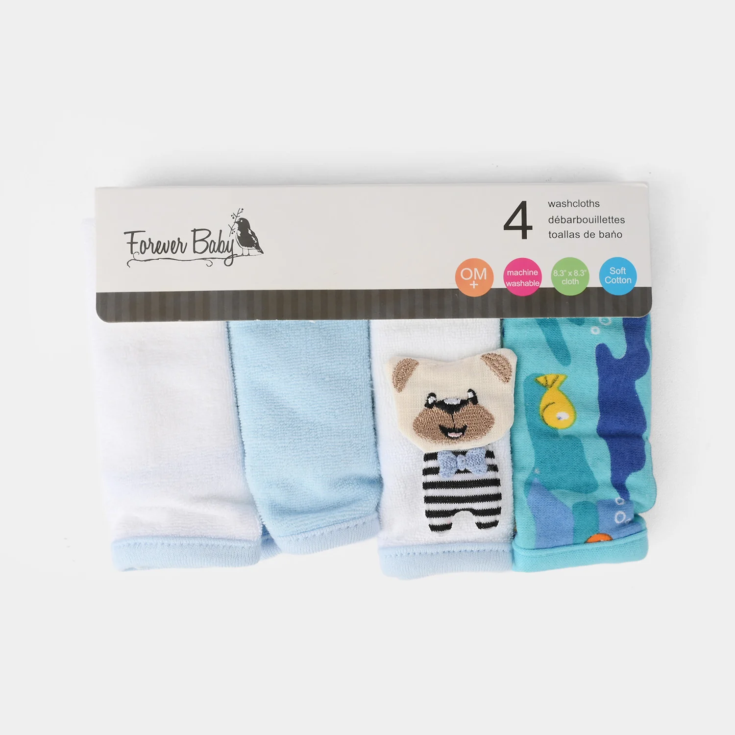 Baby Face Towels | 4PCs - Image 3