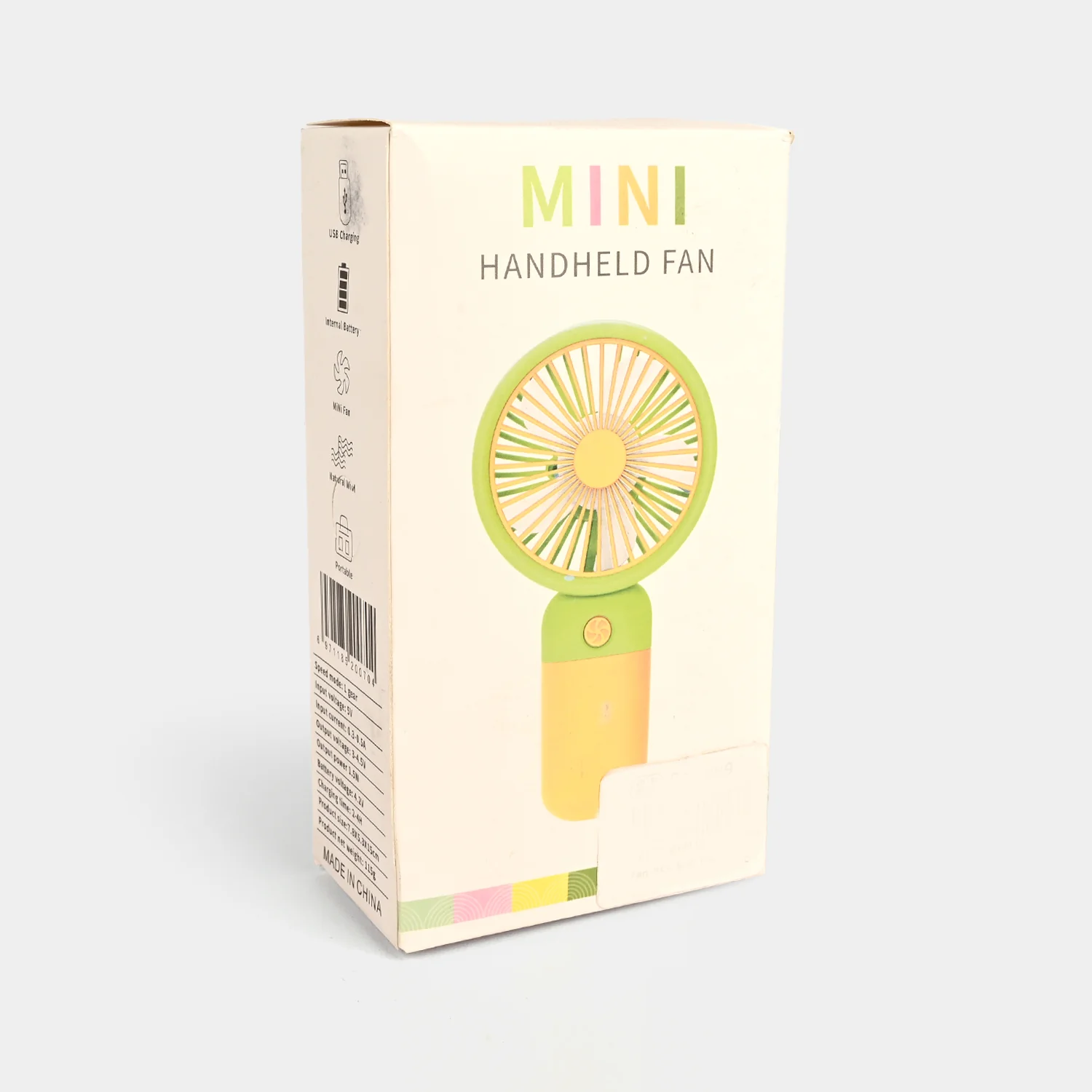Rechargeable Mini Handheld Fan - Image 3