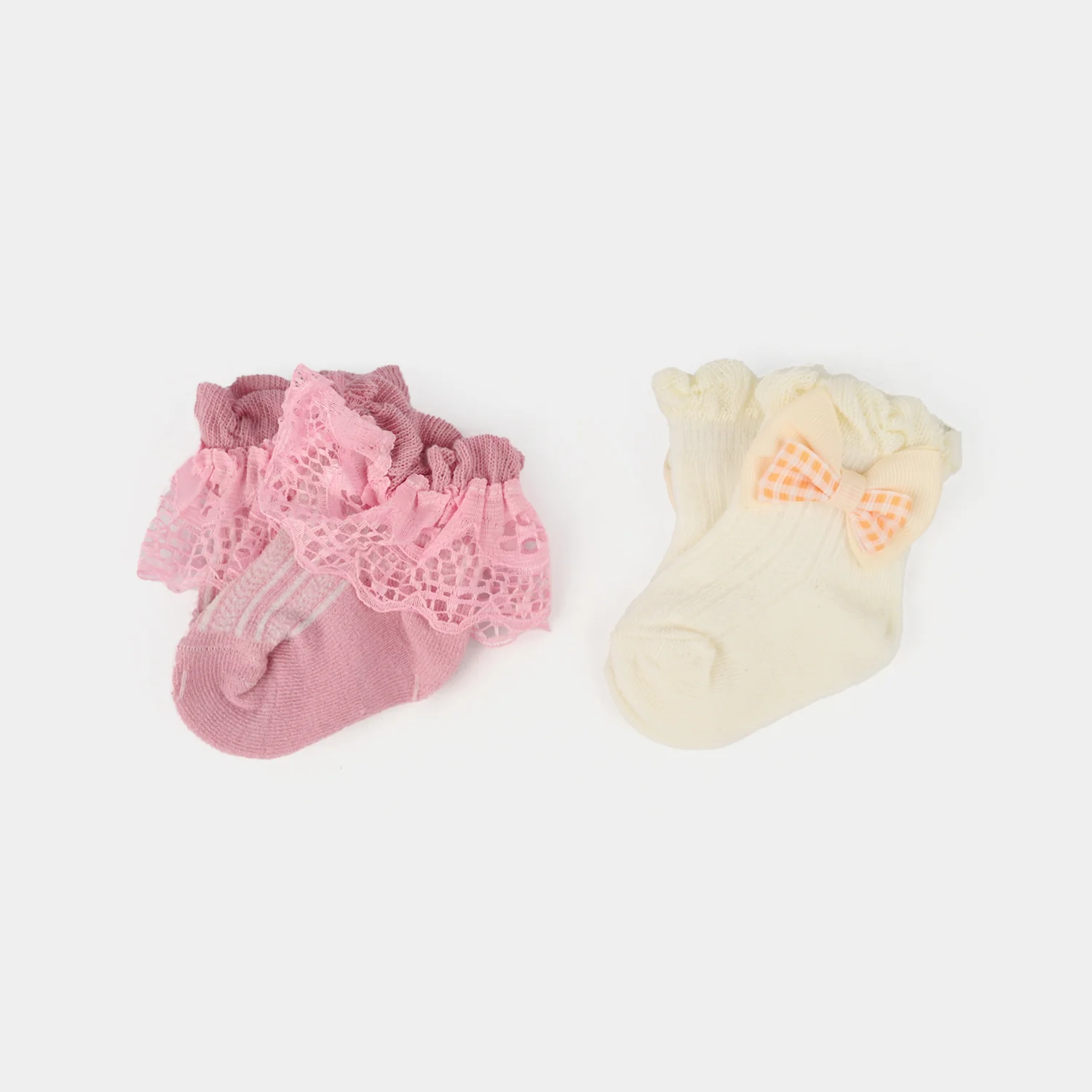 Baby Fancy Socks | Pack OF 2 | 3M+