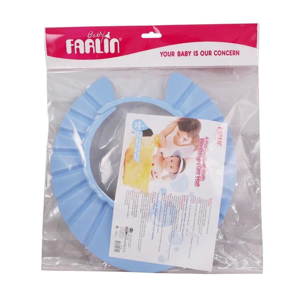 Farlin Washing Hair Cap Bf-304 - Blue - Image 2