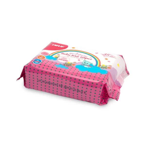 Farlin Baby Wipes 35 Pcs Bag (Anti Rash) - Image 2