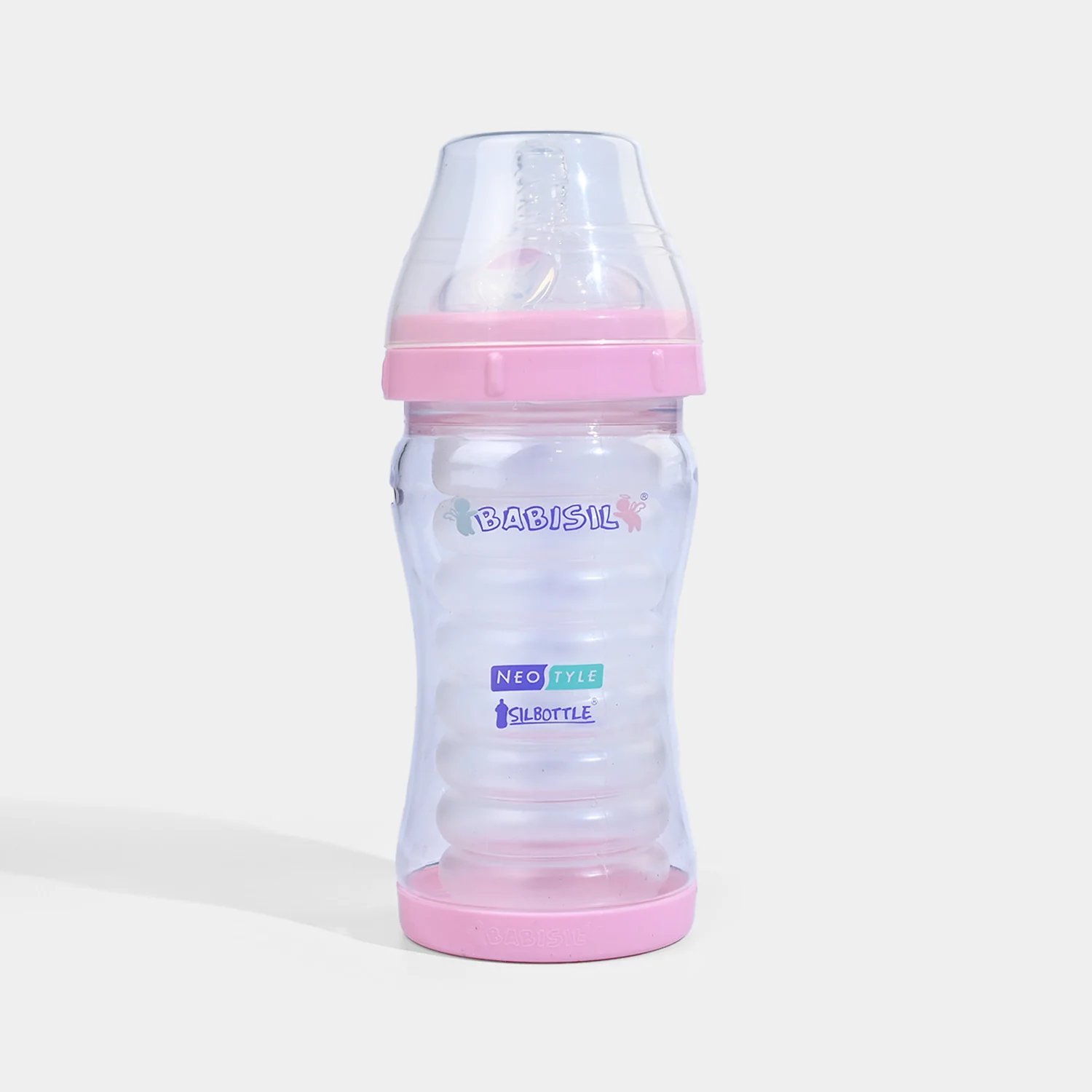 Baby Feeding Bottle Plastic Feeder 2IN1 220ML