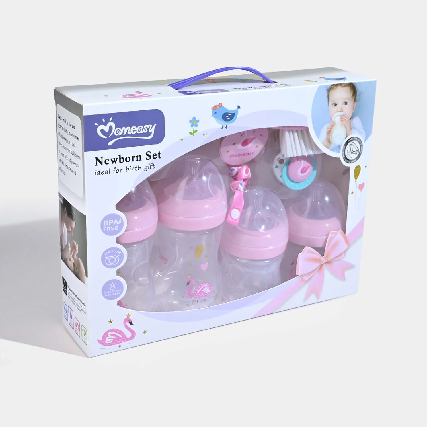 Momeasy Feeding Bottle Set | 0M+ - Image 3