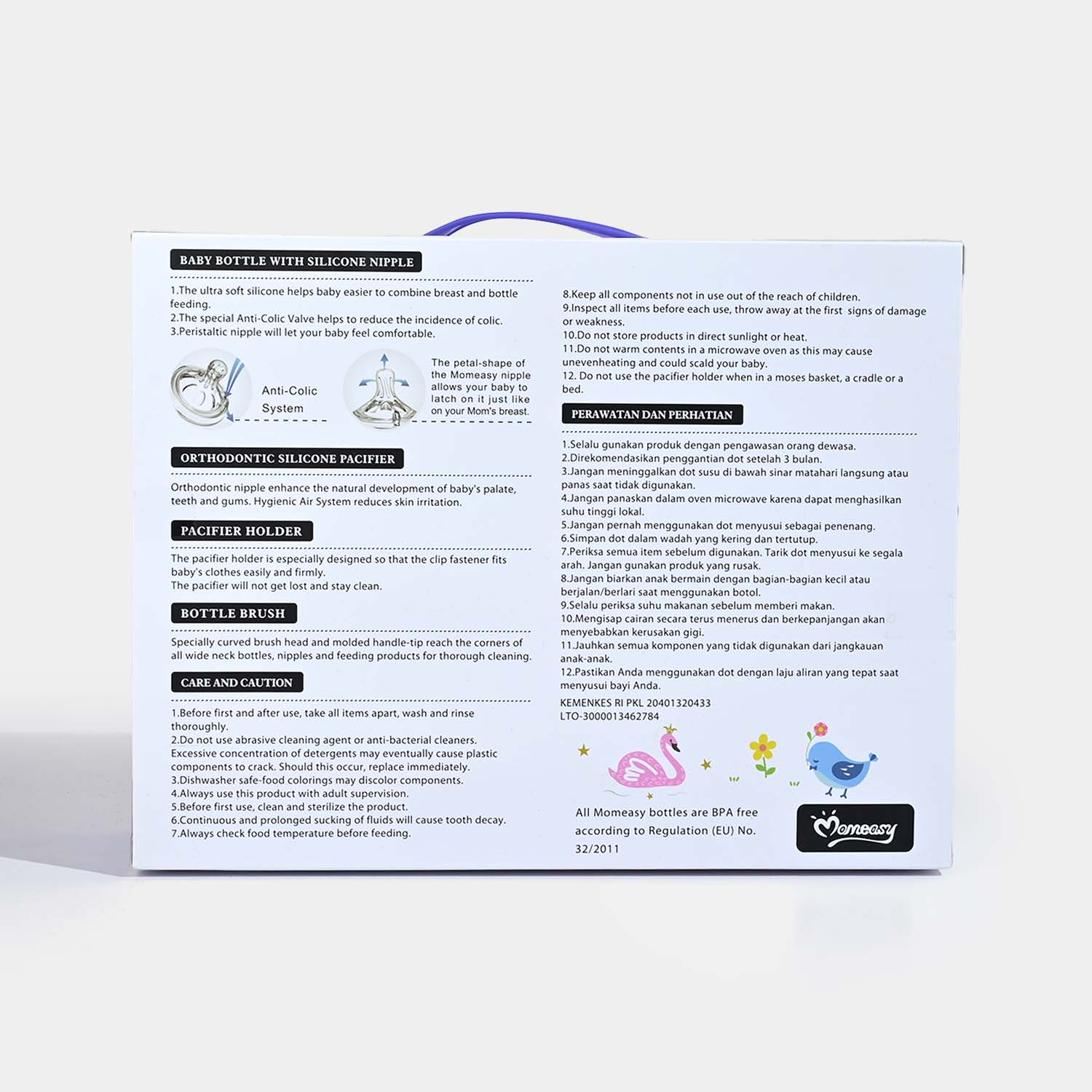 Momeasy Feeding Bottle Set | 0M+ - Image 8