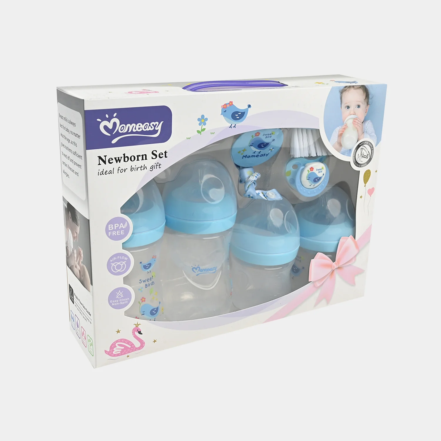 Momeasy Feeding Bottle Set | 0M+ - Image 3