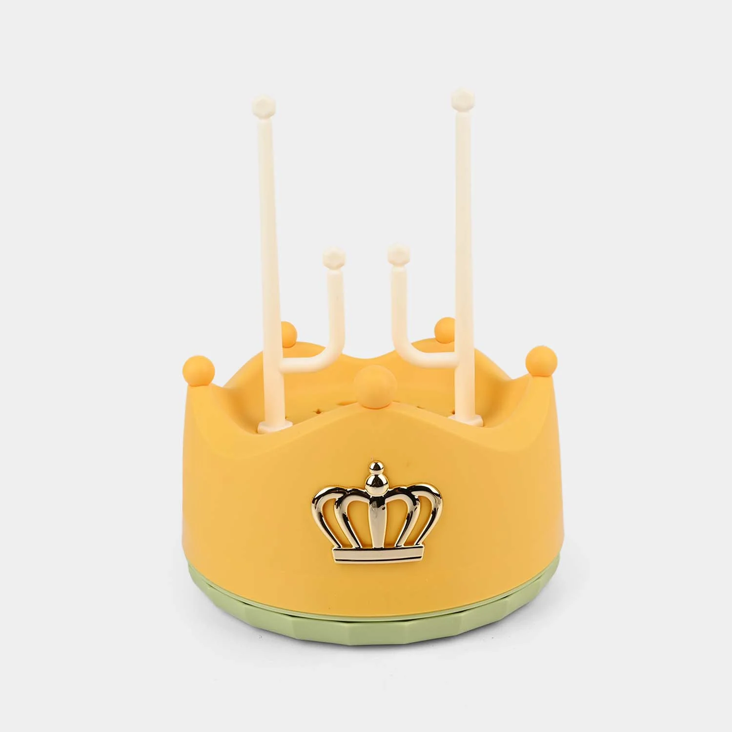 Rotating Silicone Bottle Brush set with Drying Rack - Image 6
