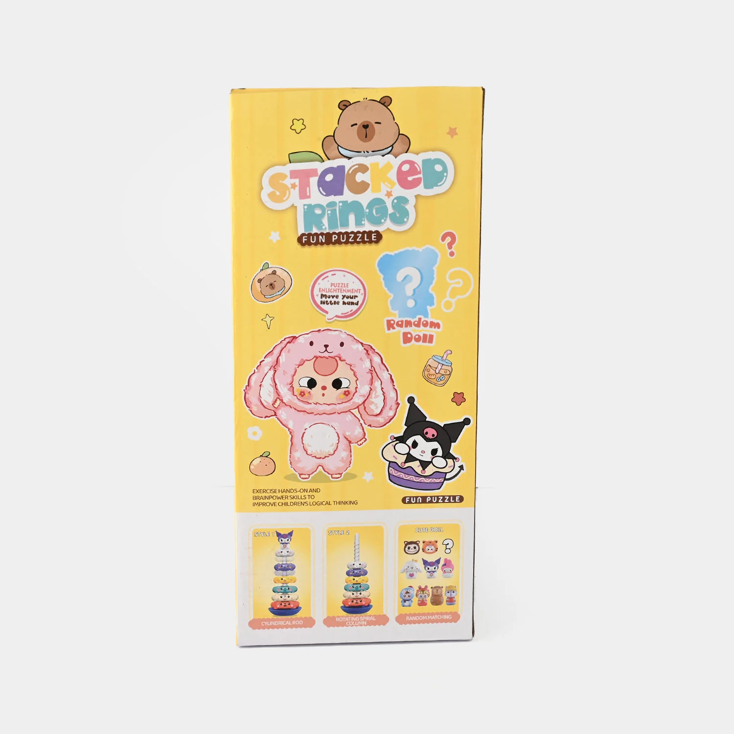 Stacked Rings Fun Puzzle Toy - Image 7