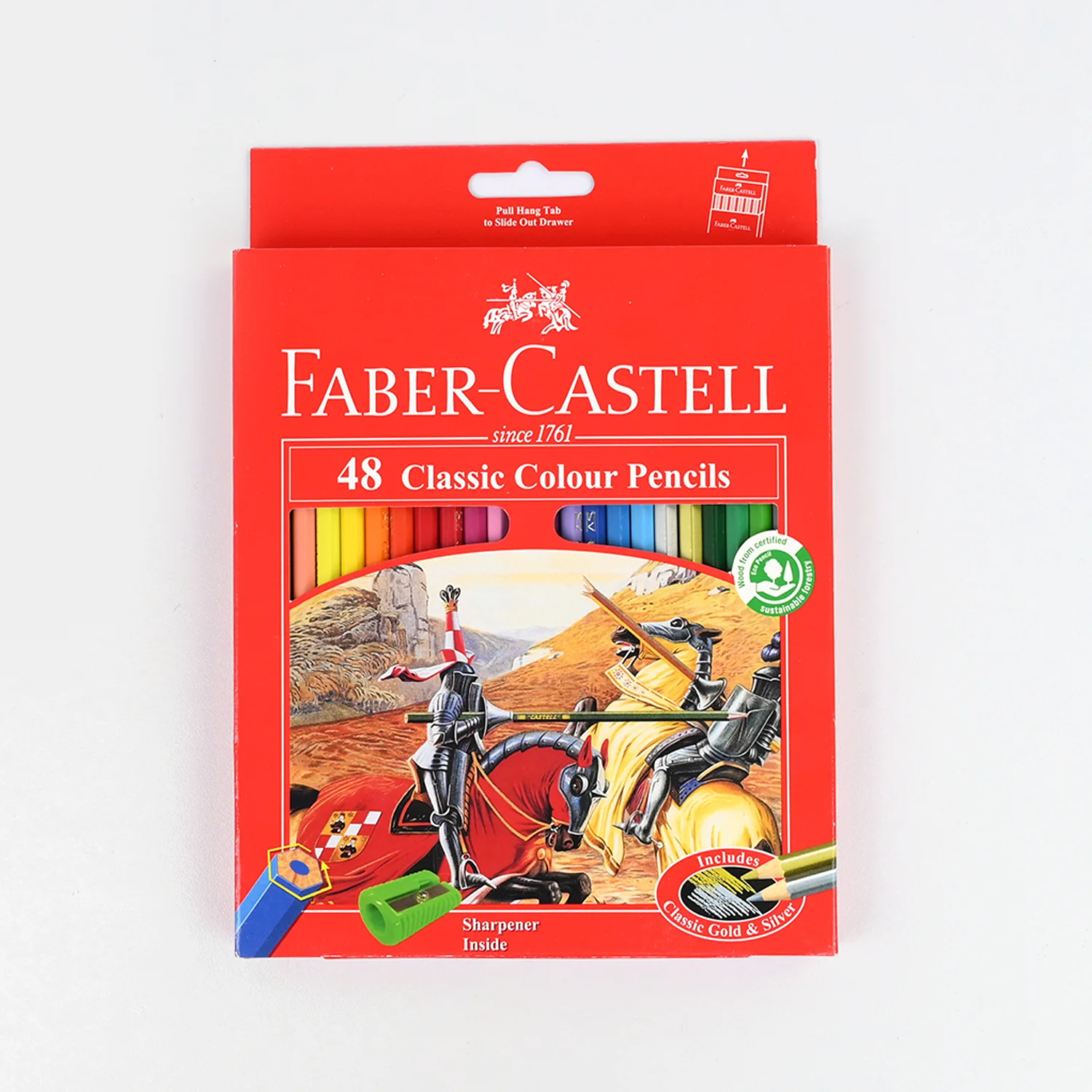 Fiber Color Pencils 48Pcs - Image 3