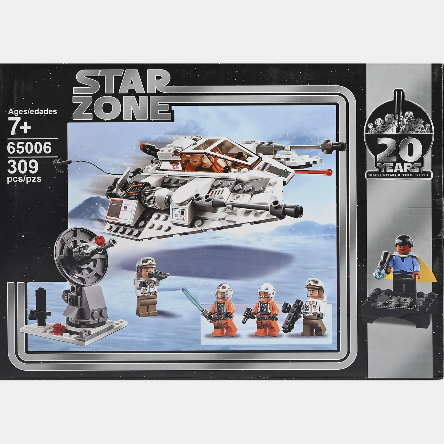 Snow Speeder Fighter Building Blocks 309 Pcs - Image 3