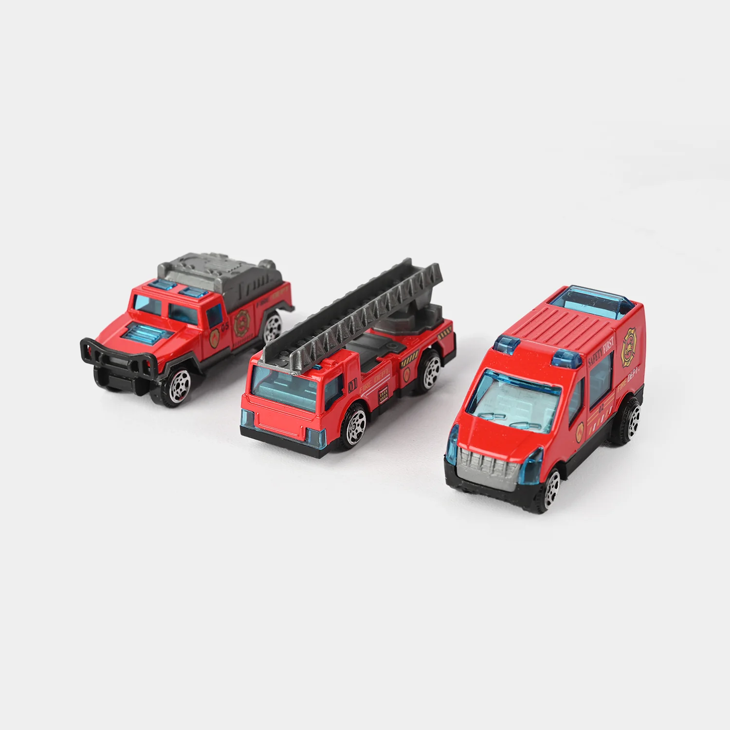 Fire Rescue Vehicle Play Set For Kids - Image 2
