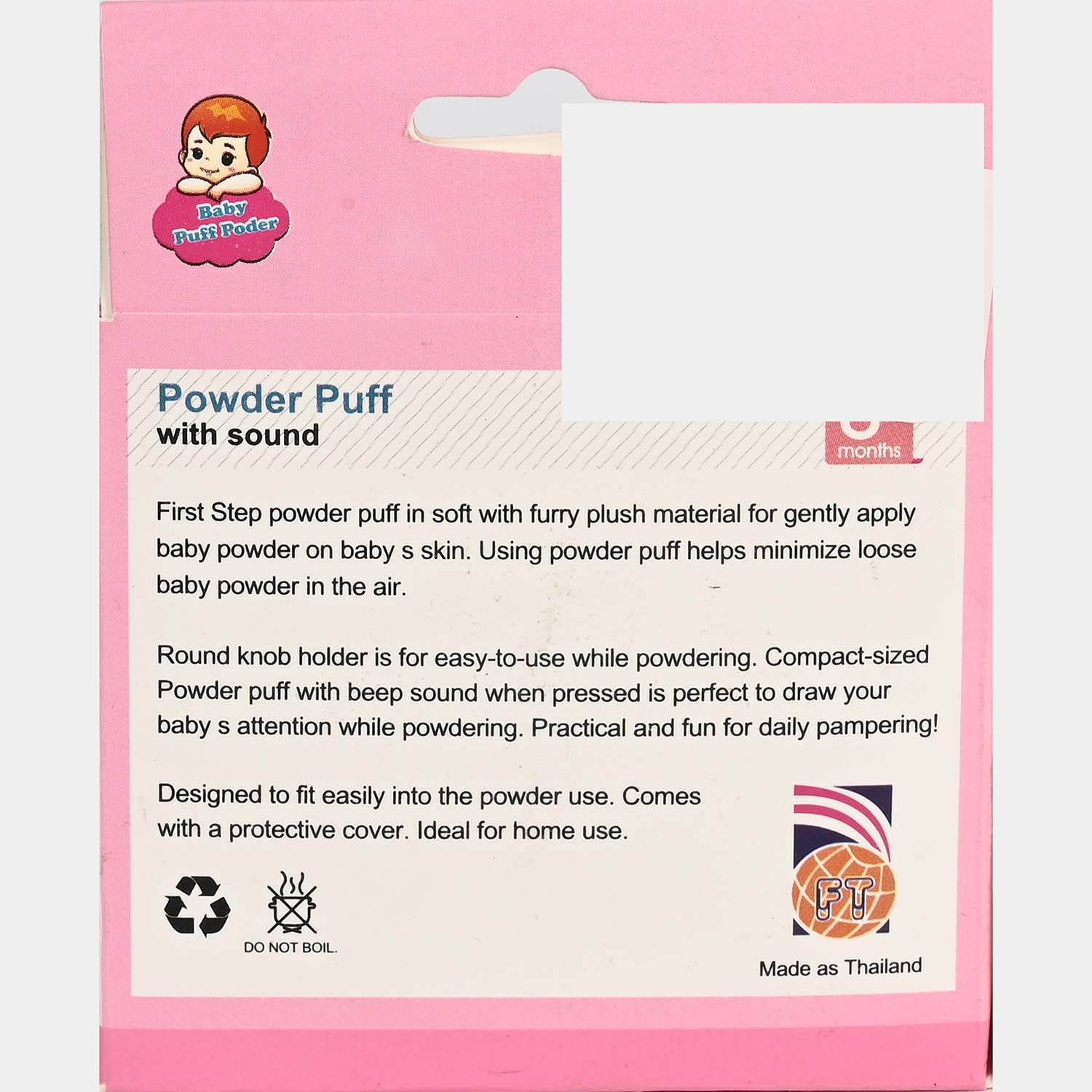 First Step Powder Puff Pink - Image 5