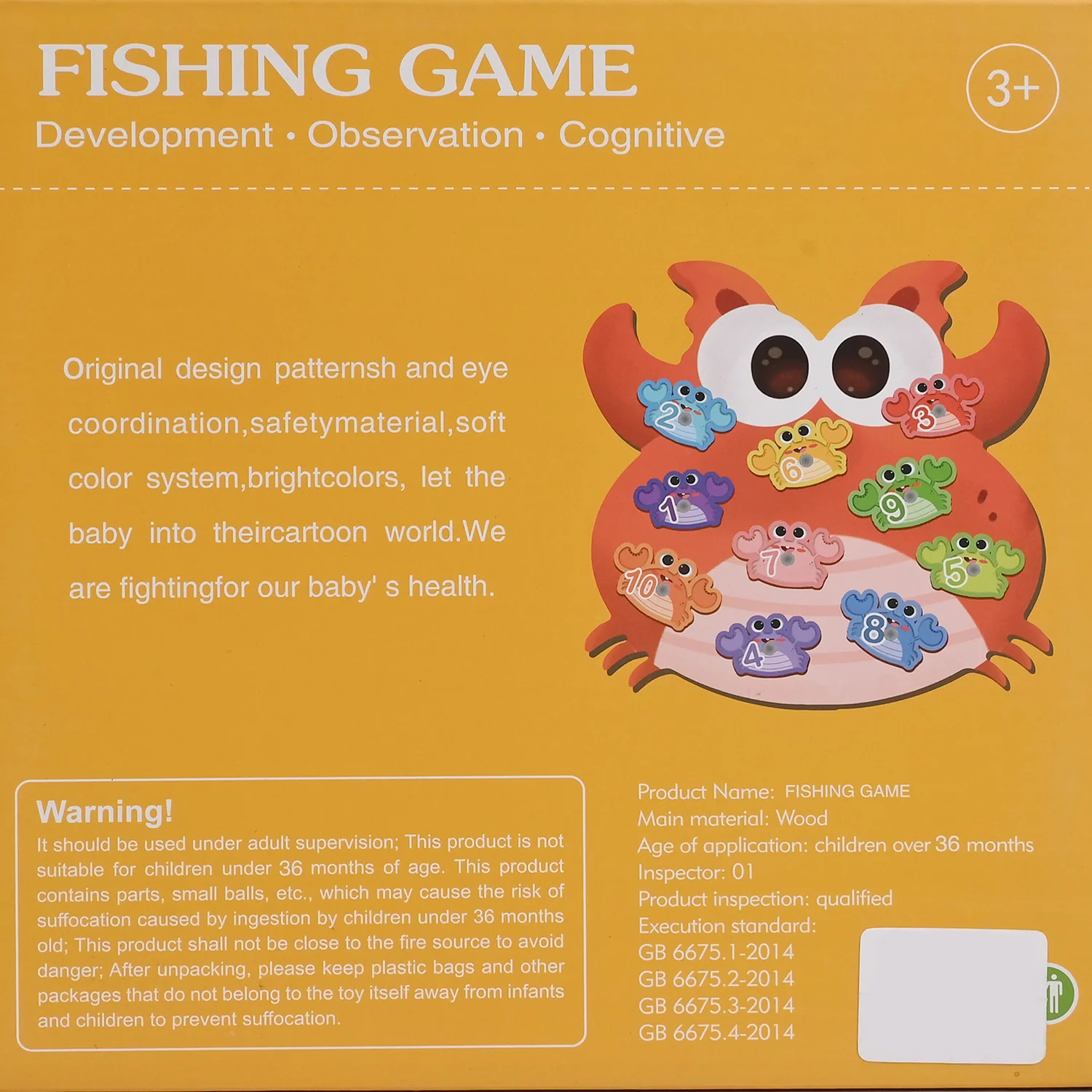 Wooden Puzzle Fishing Game for Kids - Image 6