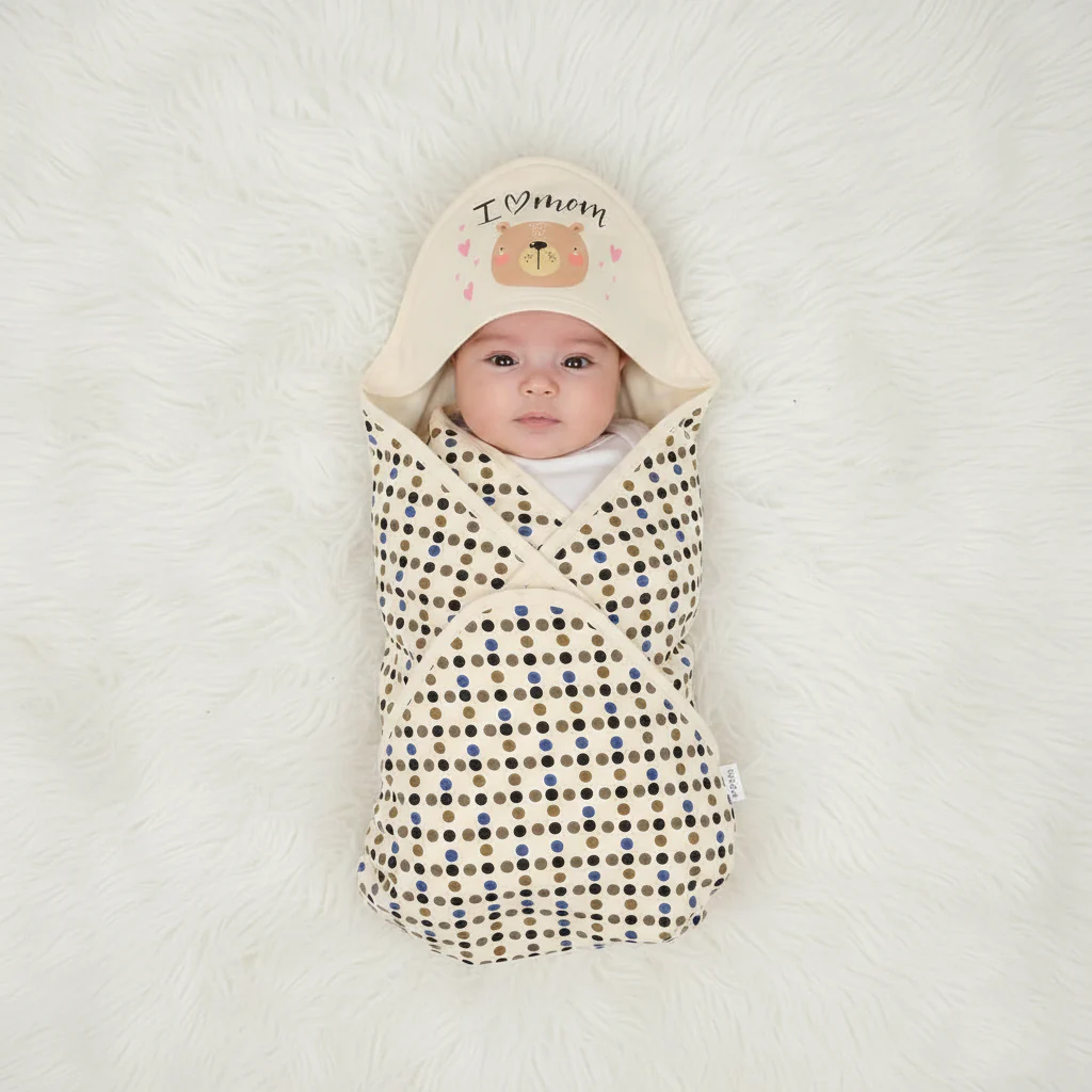 Infant Fleece Wrapping Sheet | 0M+