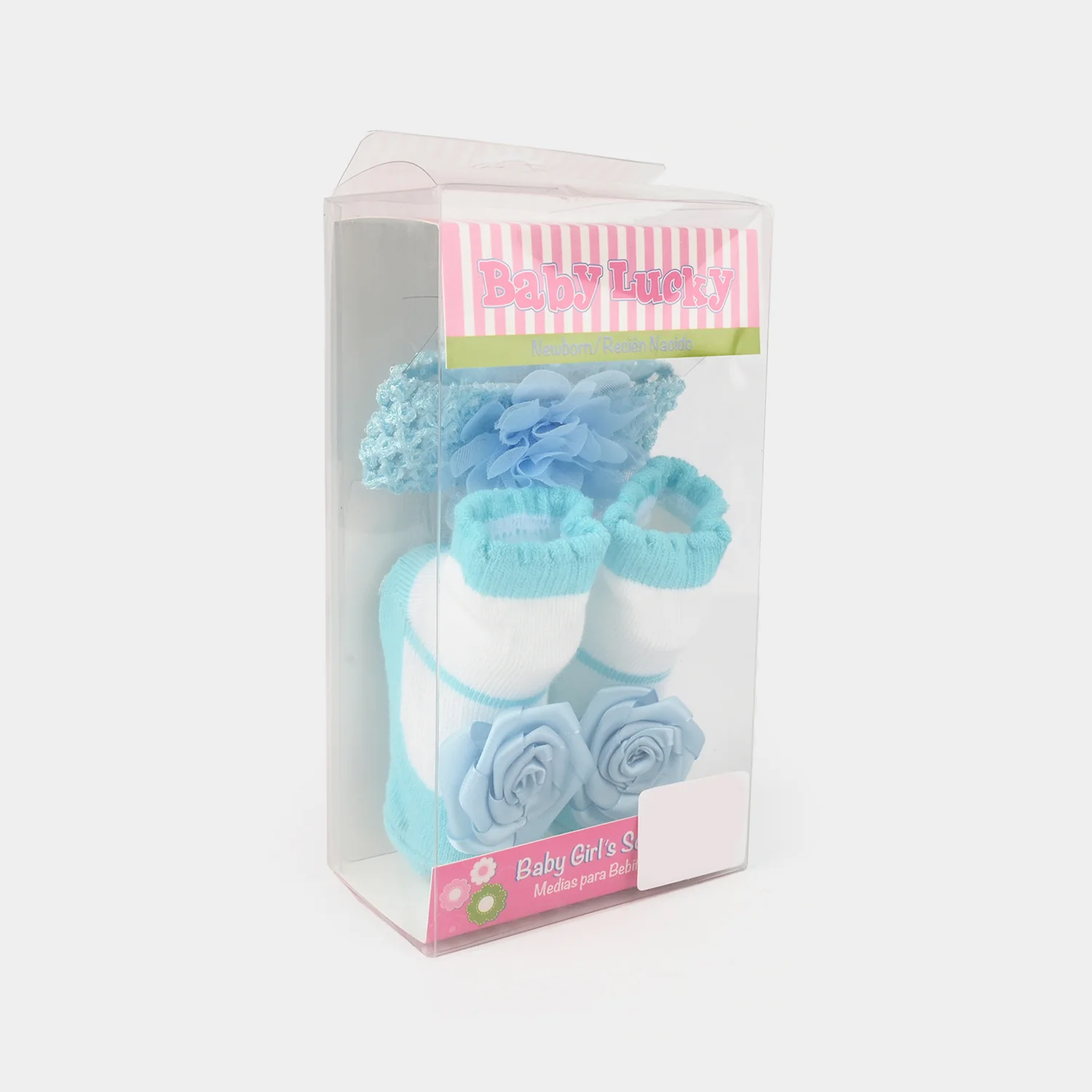 Baby Socks Booties with Headband | 3-12M - Image 3