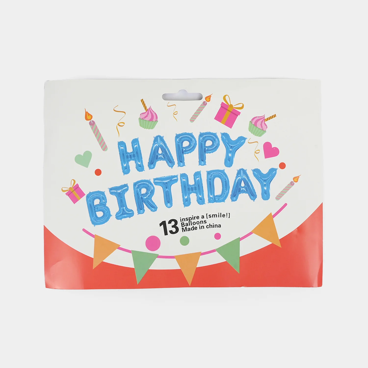 Happy Birthday Foil Balloon Set