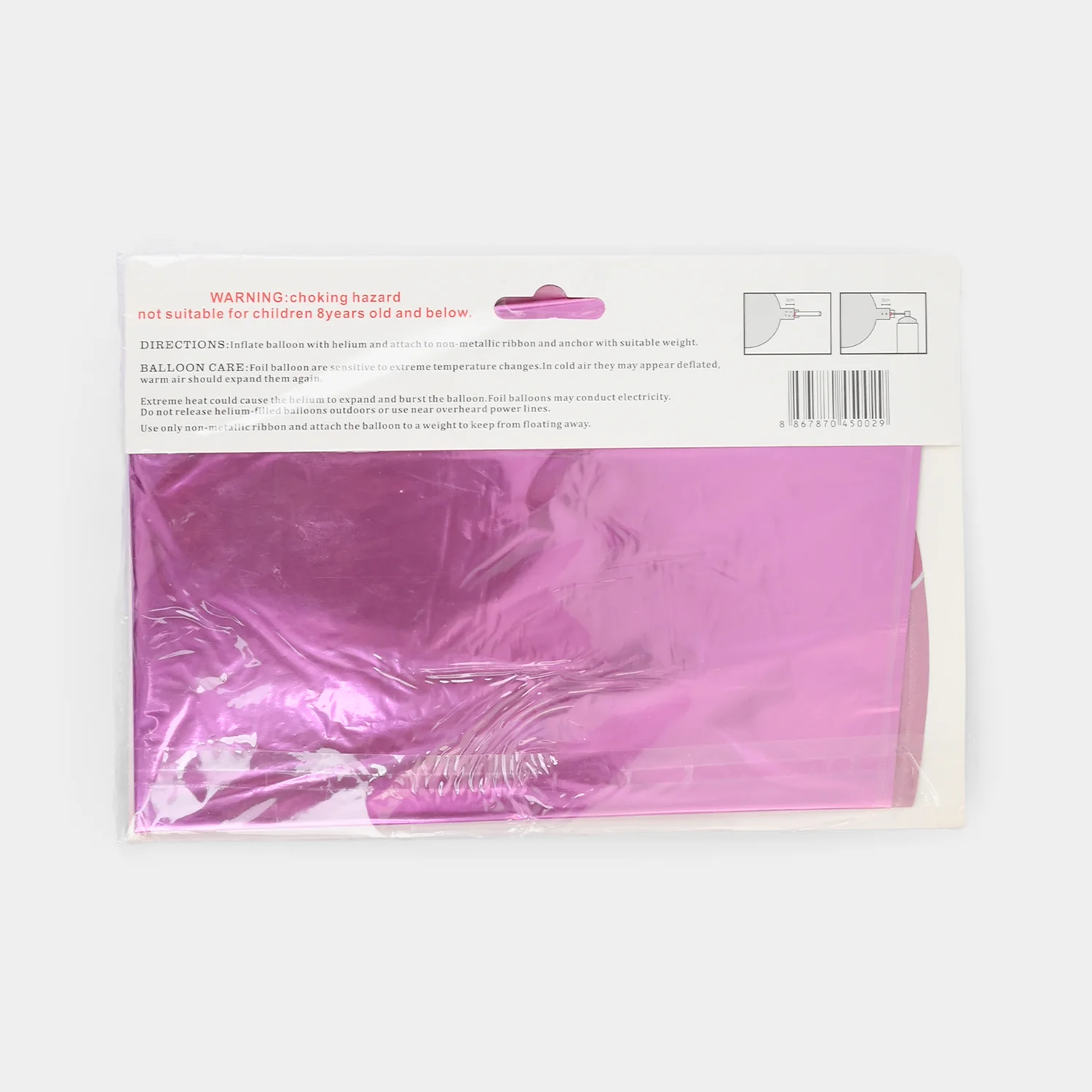 Decorative Birthday Foil Balloons Set - Image 2