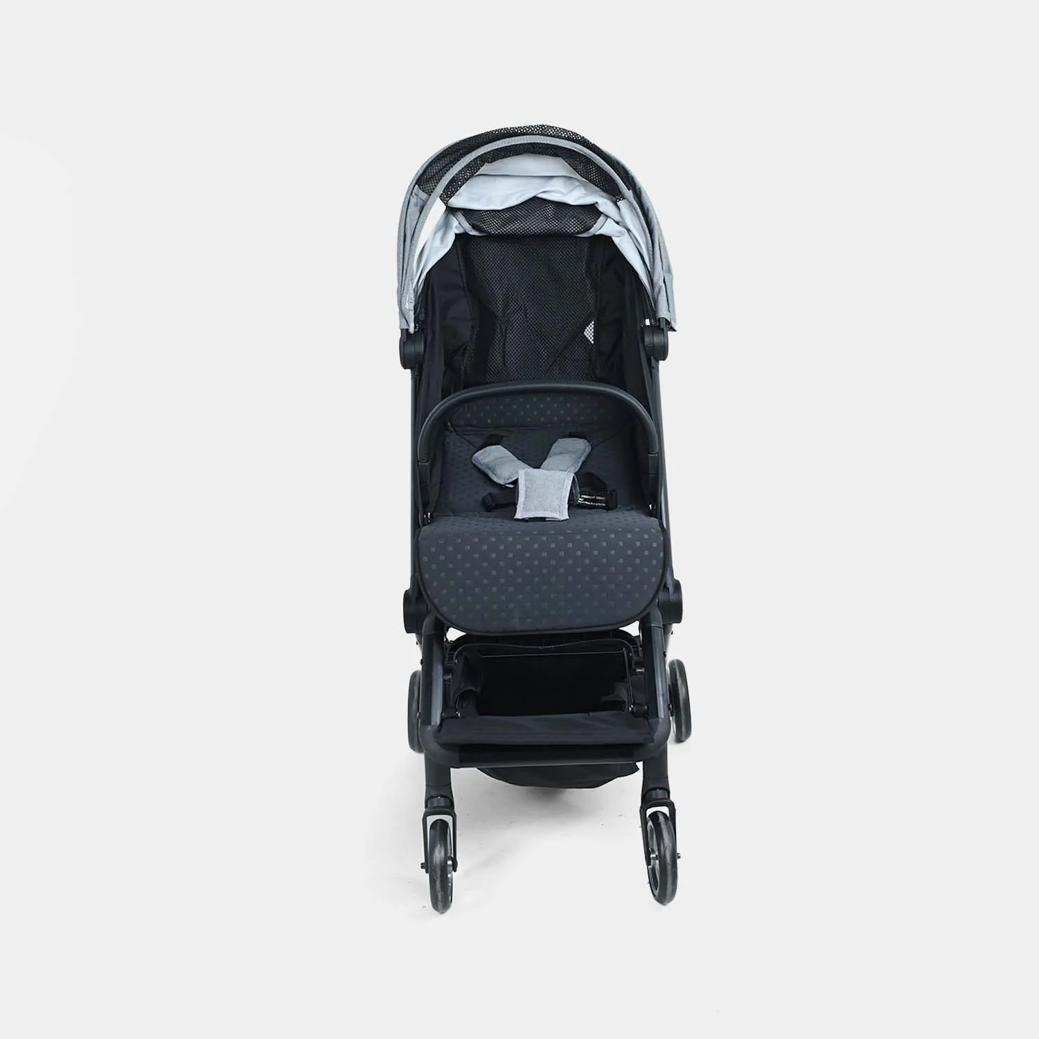 Foldable Lightweight Baby Stroller | M001 Grey - Image 7