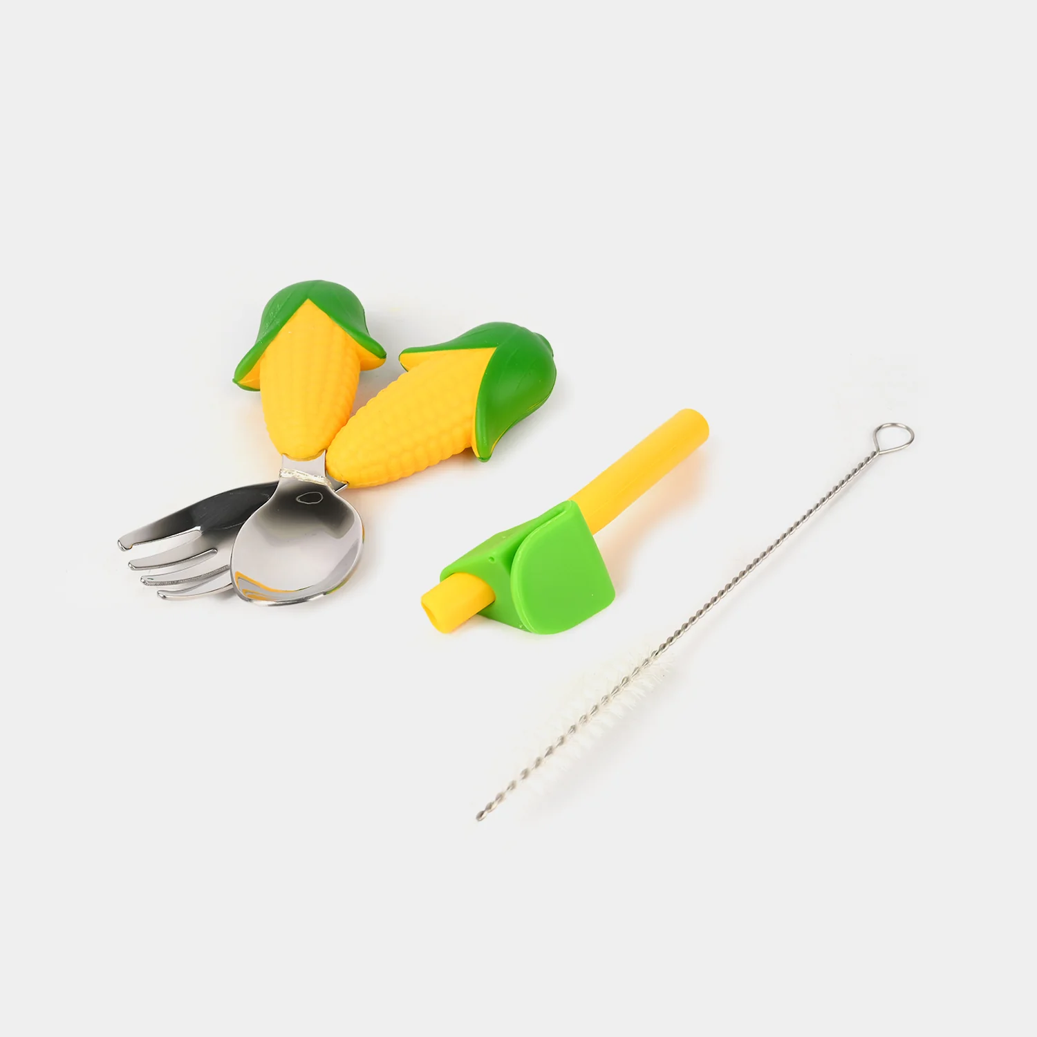 Silicone Corn Baby Feeding Set - Image 5