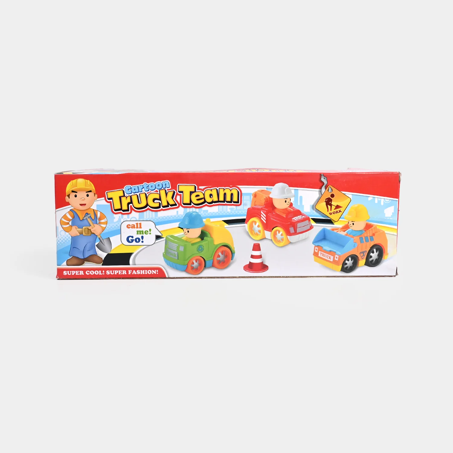4PCs Friction-Powered Vehicle Set | Safe & Fun for Kids - Image 5