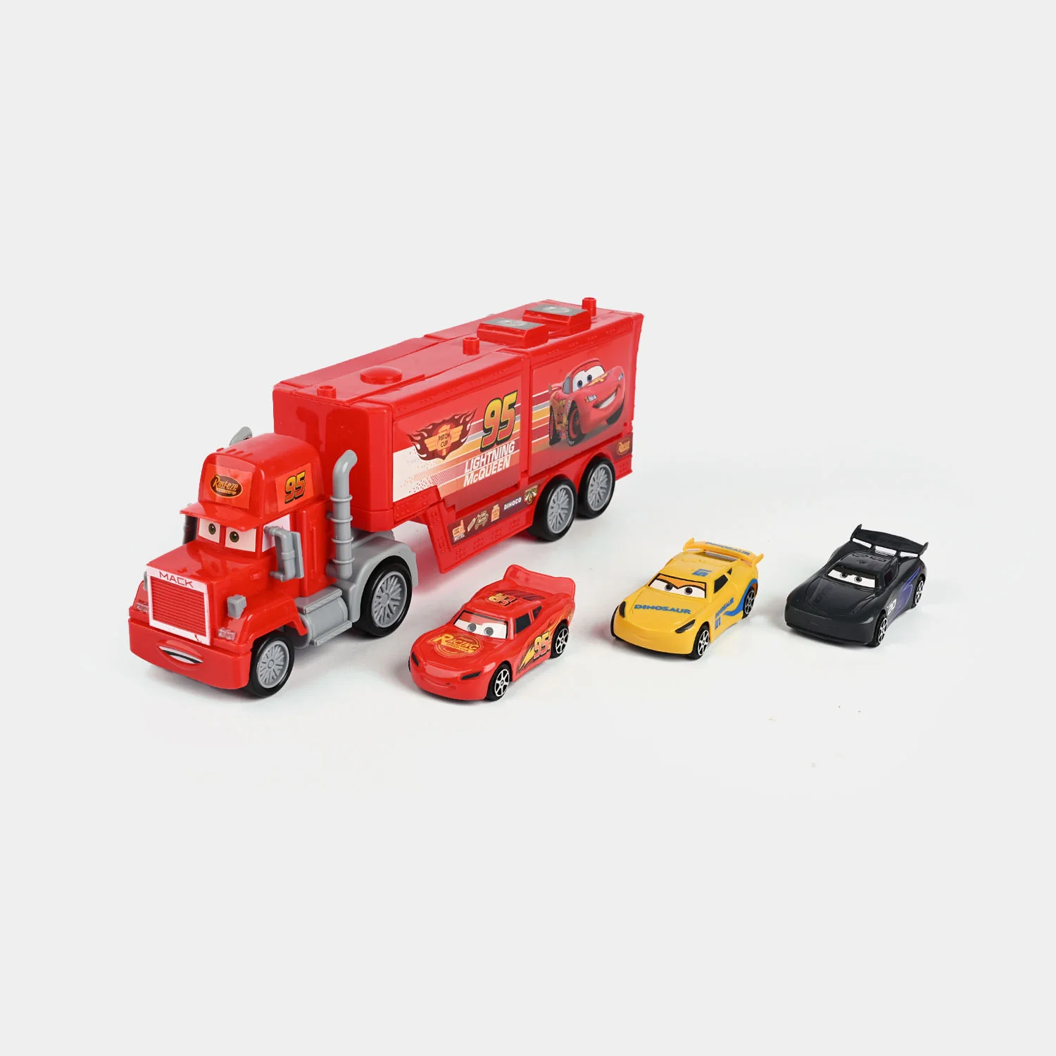 Free Wheel Car Carrier Truck With 3PCs Mini Car Toy For Kids