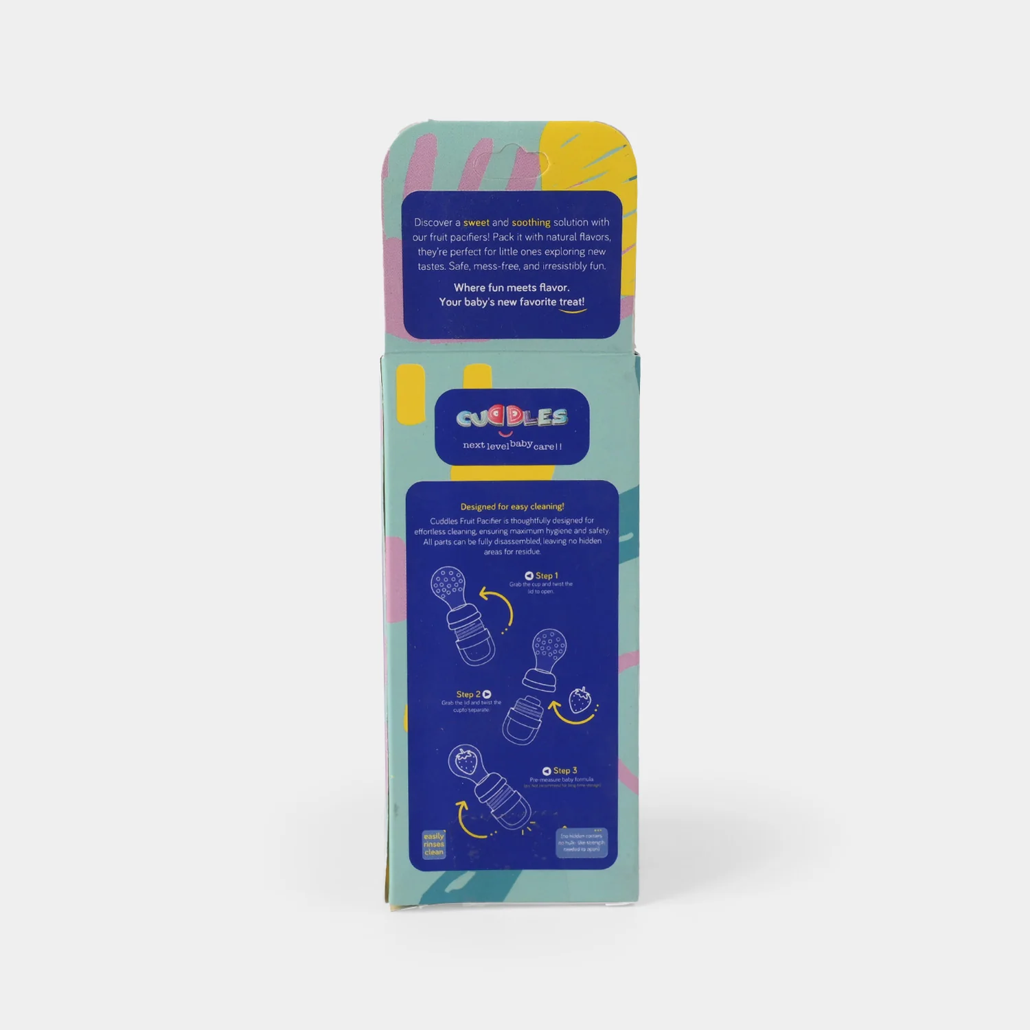 Soft Silicone Baby Fruit Pacifier - Image 7