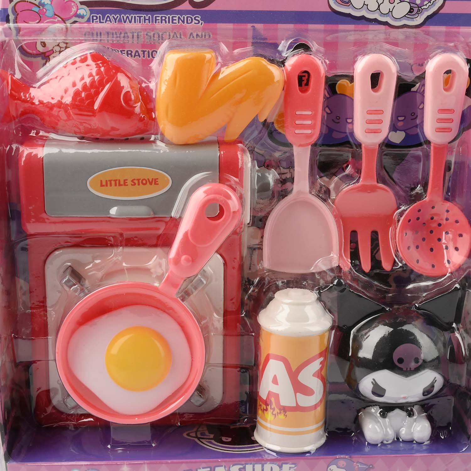 Gas Stove Kitchen Set For Girls - Image 2