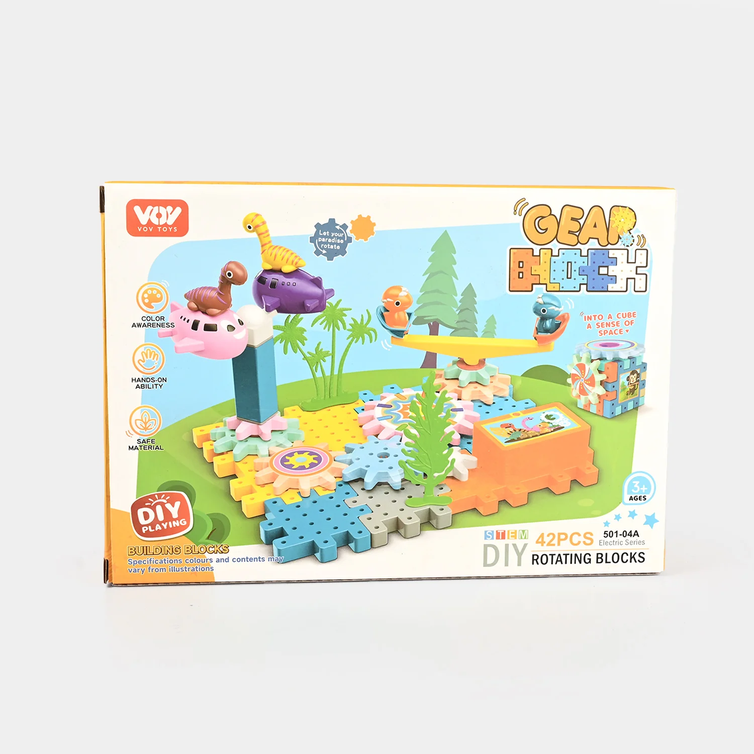 Gear Block - Rotating Blocks Play Set for Kids - Image 3