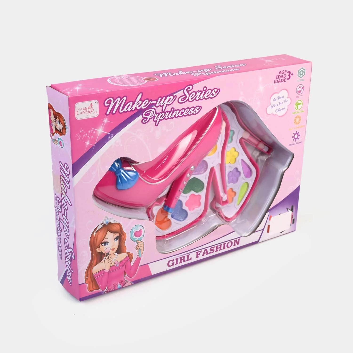 Girl Fashion Make Up Play Set - Image 3