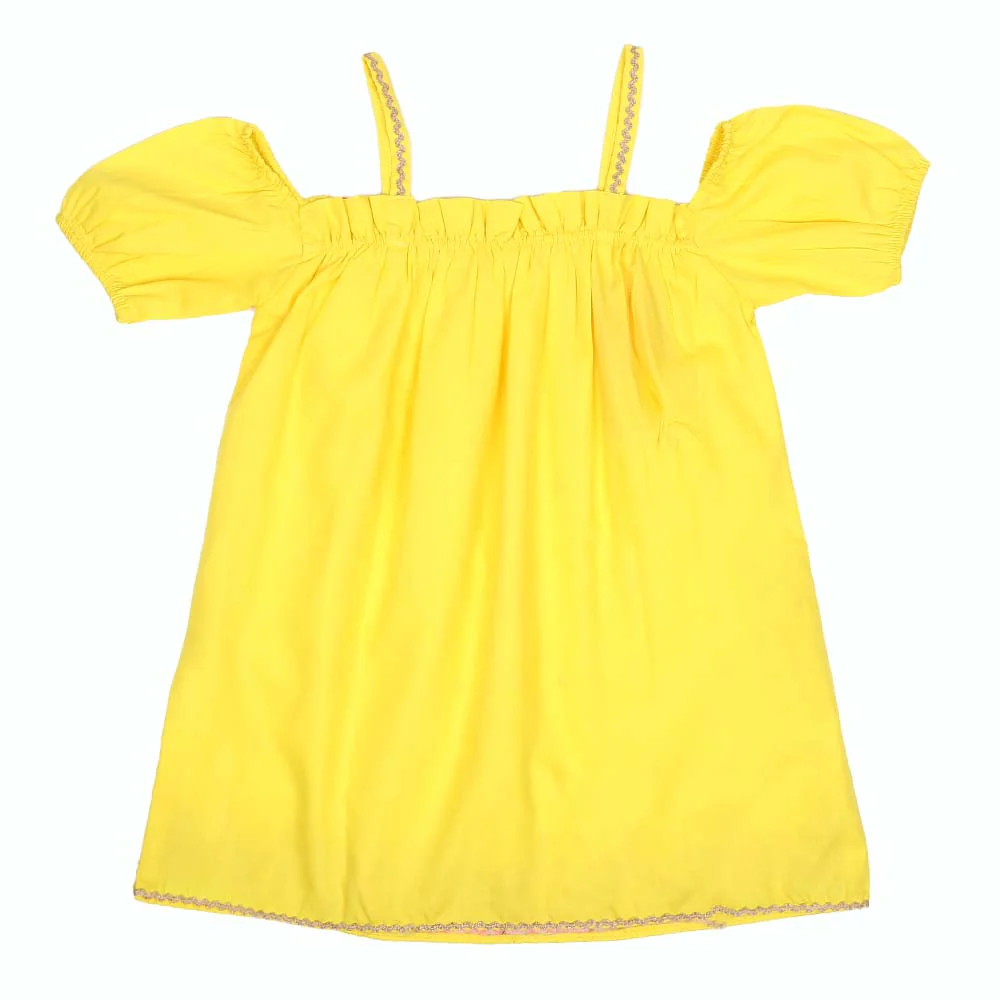 Girls 2Pcs Fancy Trible Magic - Yellow - Image 3
