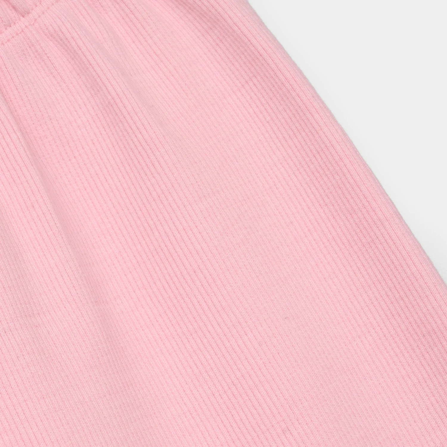 Girls Rib Tights - Pink - Image 2