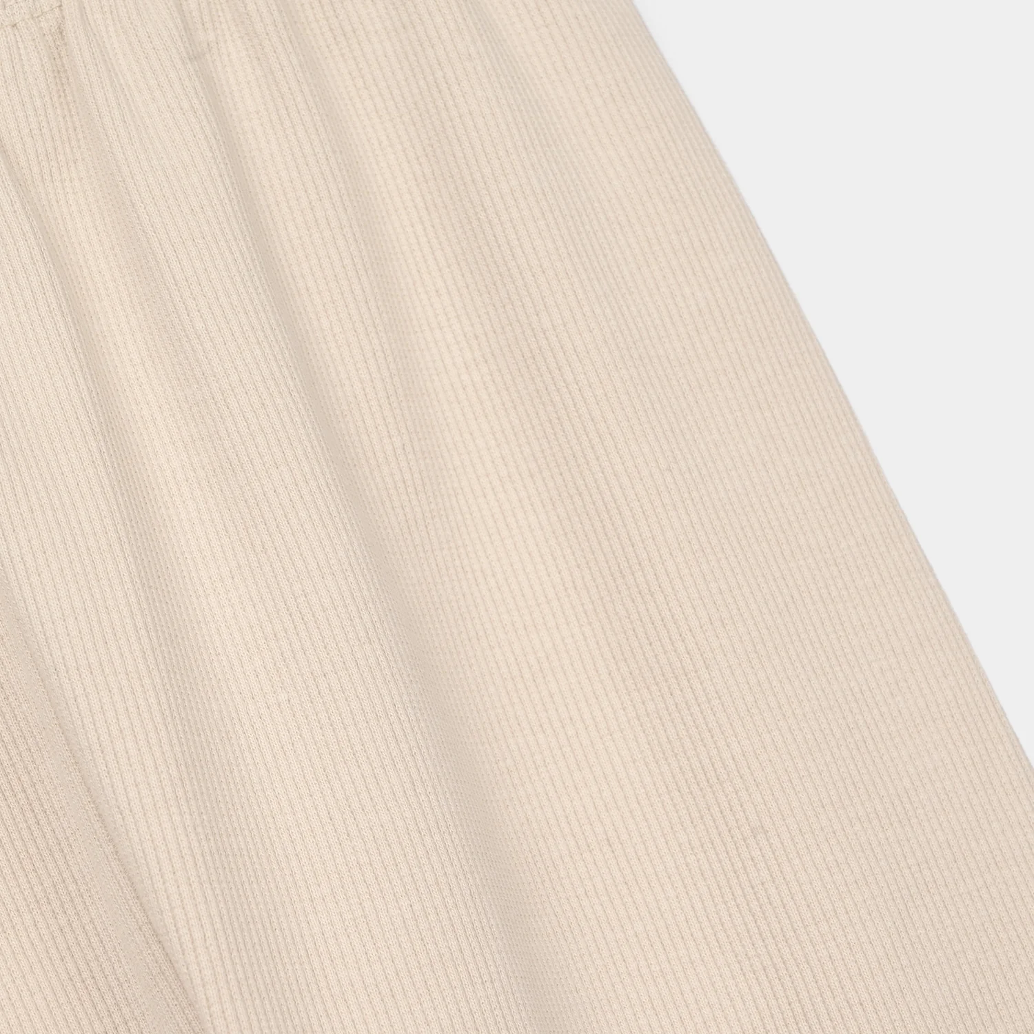 Girls Rib Tights - Cream - Image 2