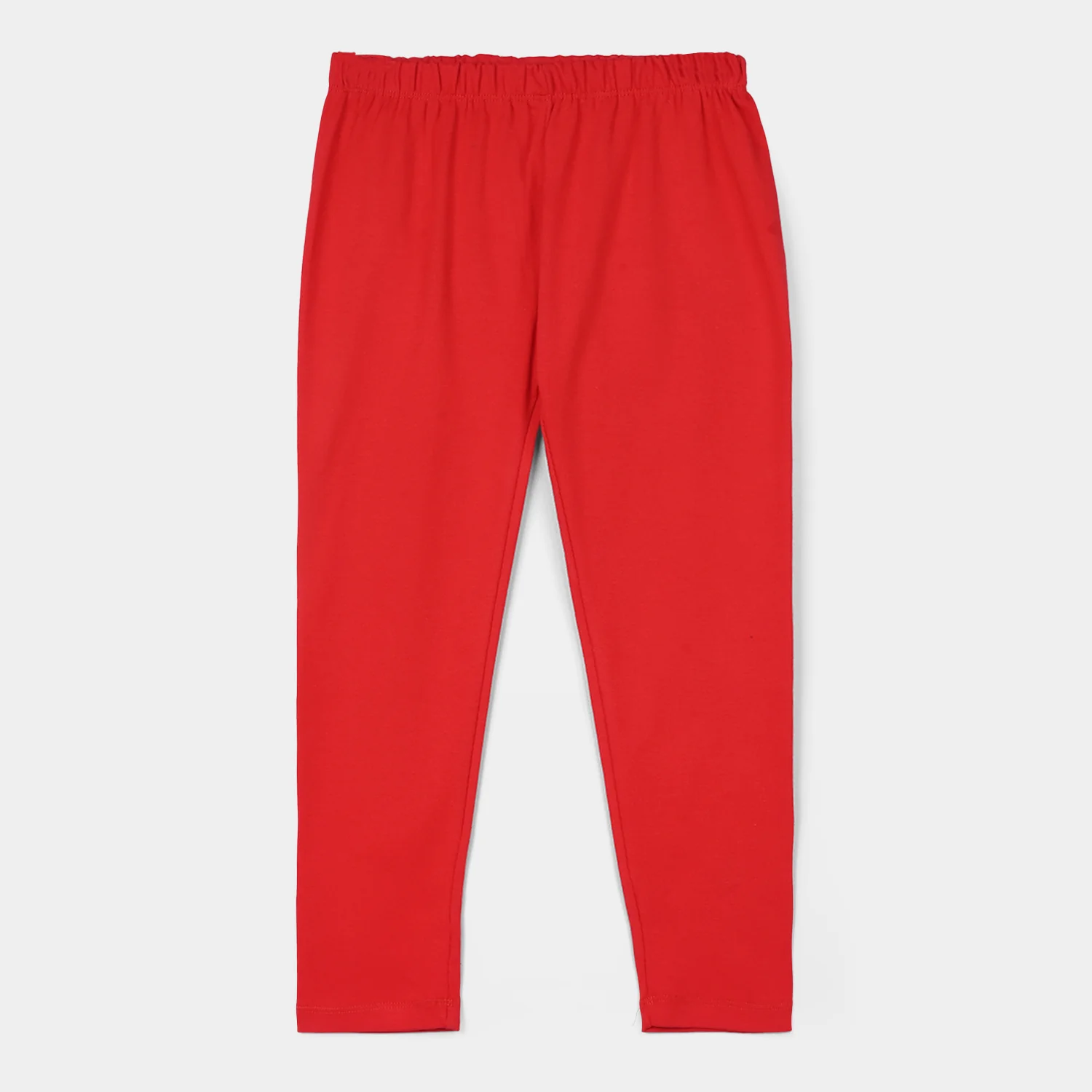 Girls Rib TIGHTS - Red - Image 4