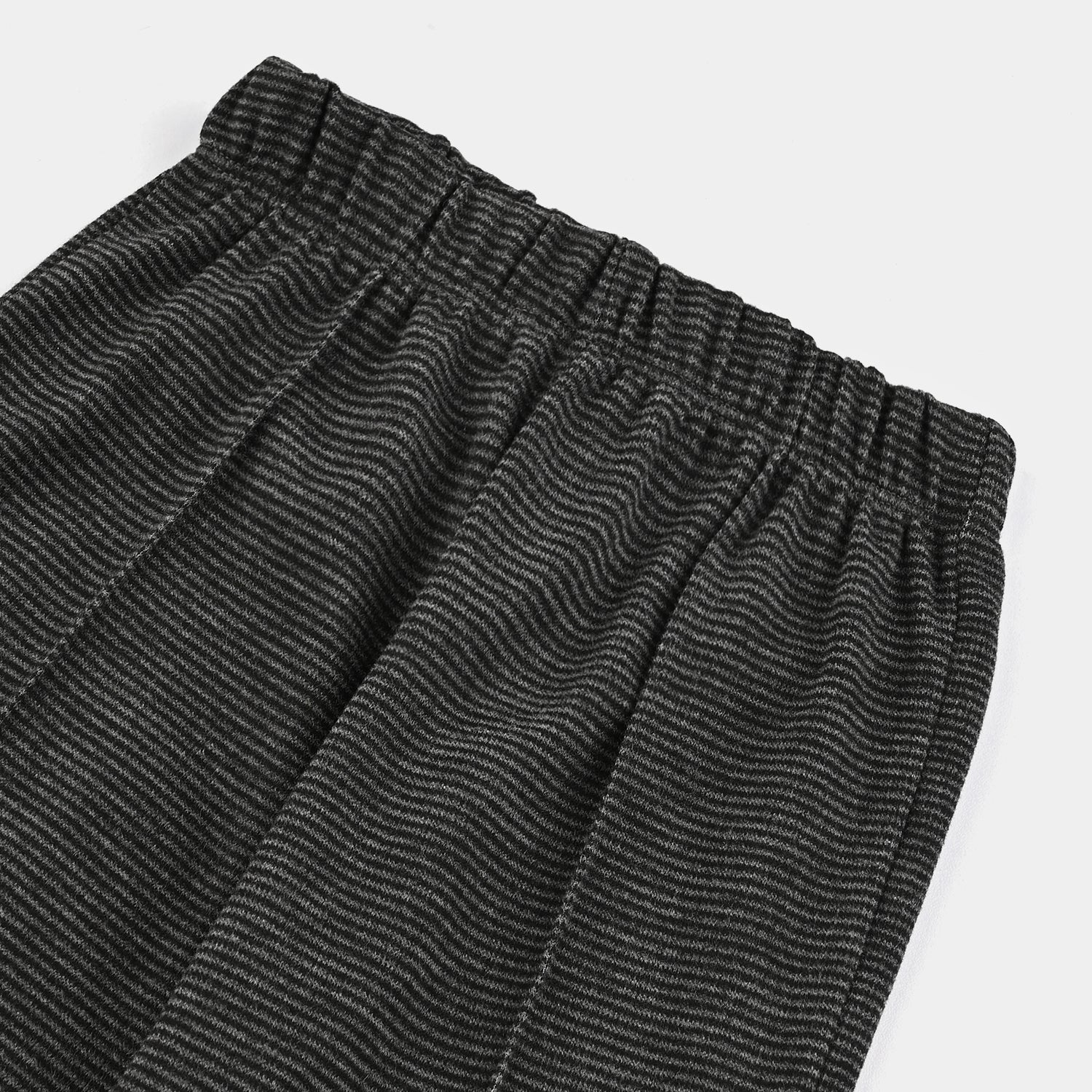 Girls Rib Tights Stripes - Black - Image 2