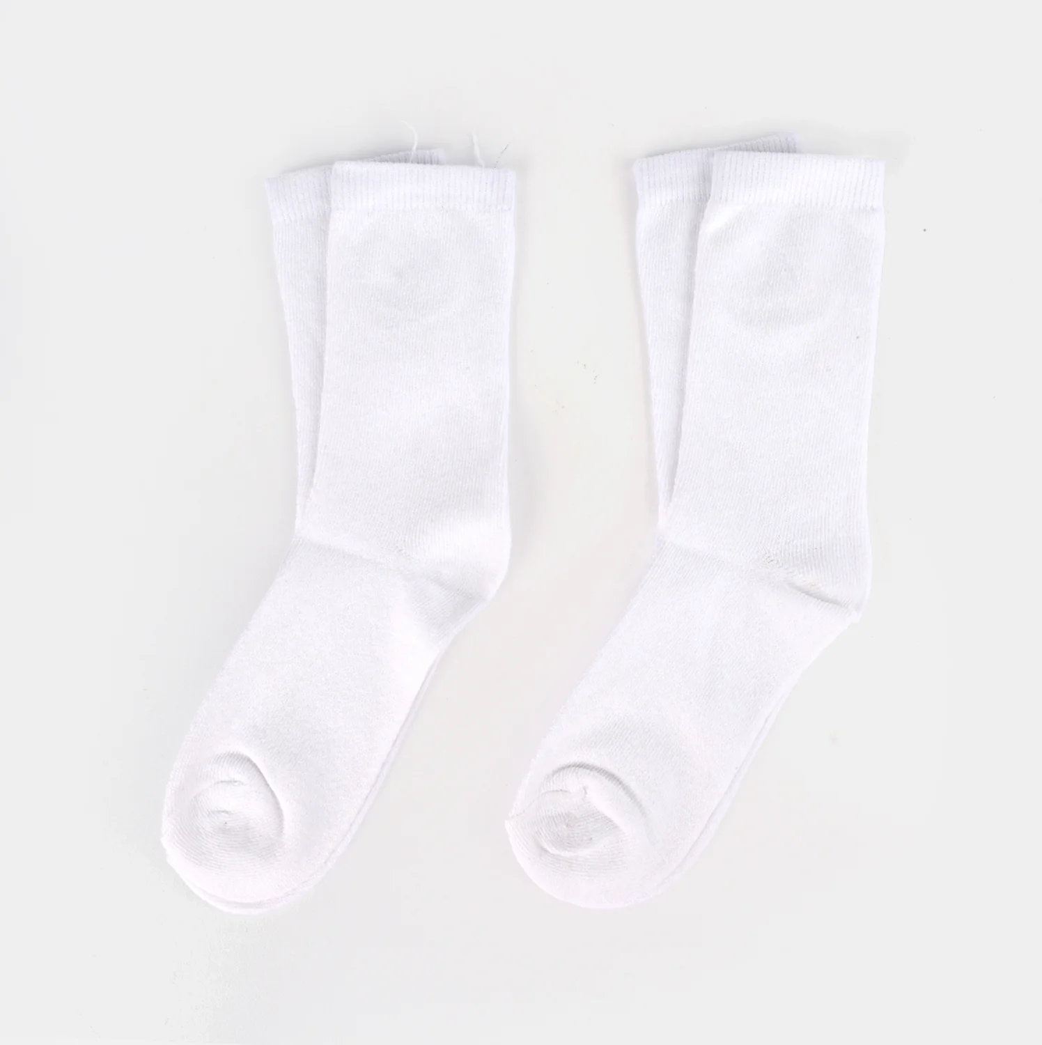 Girls Basic Pack of 2 Socks-White