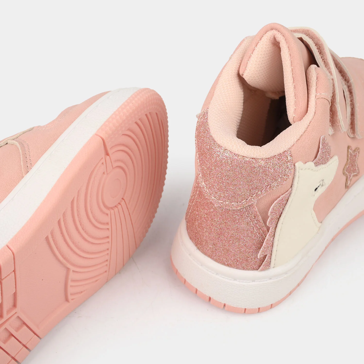 Girls Boots 126-15-Pink/White - Image 2