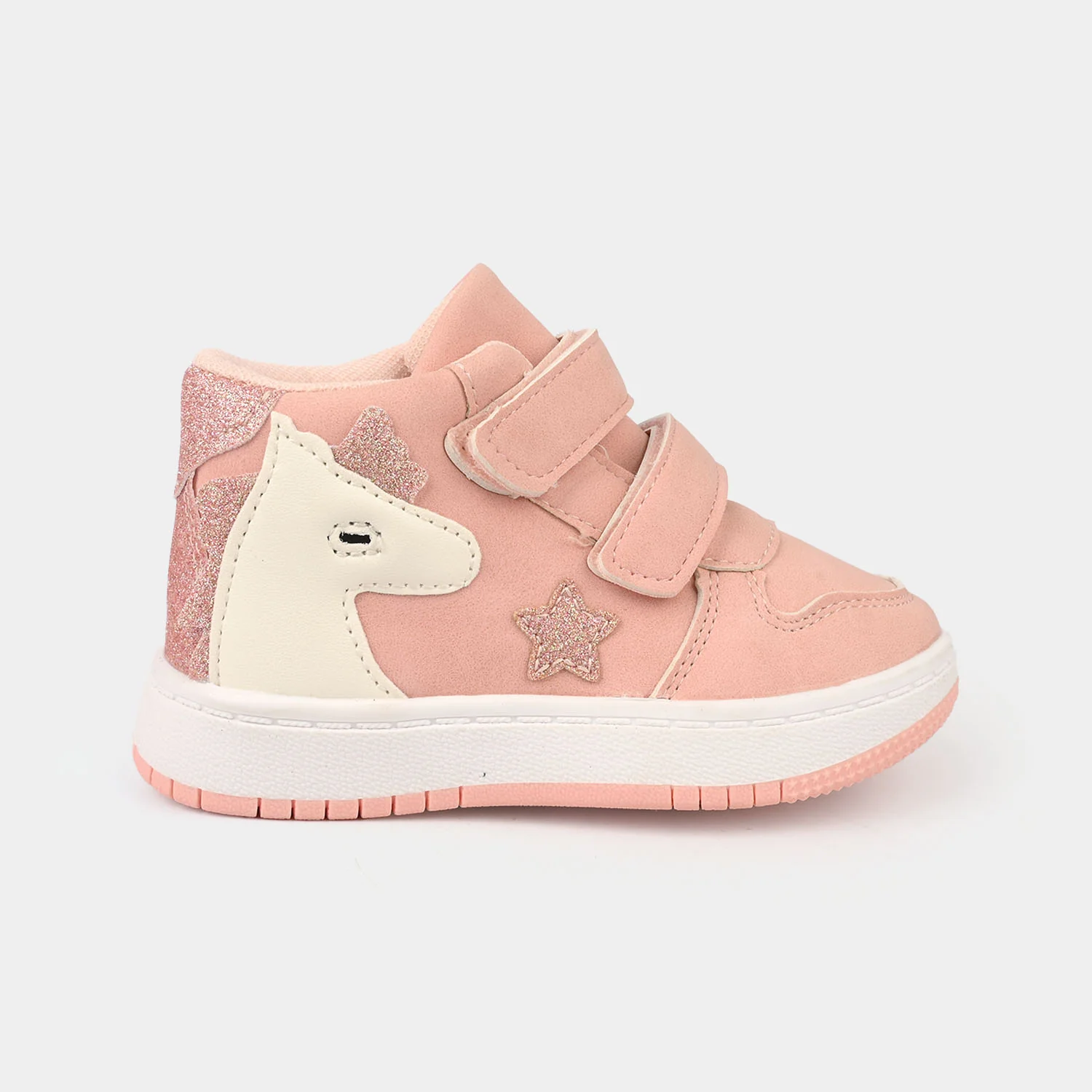 Girls Boots 126-15-Pink/White - Image 4