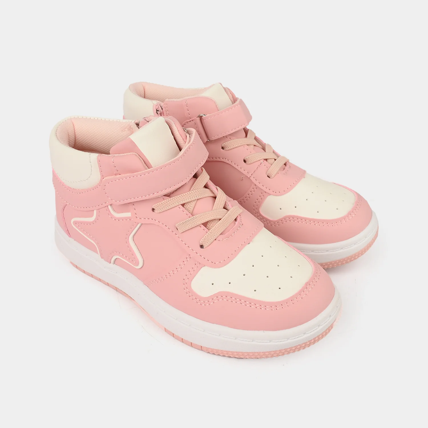 Girls Boots 126-7-Pnk.White - Image 3