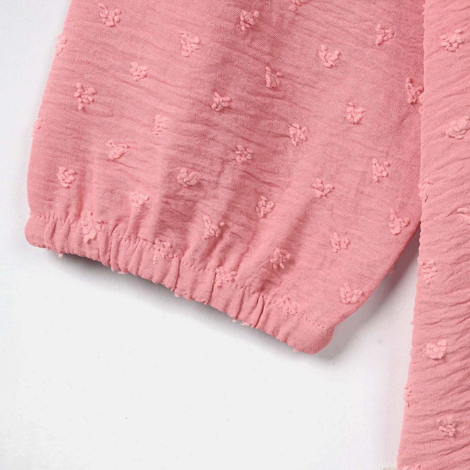 Girls Cotton Casual Top Brochia – Pink - Image 6