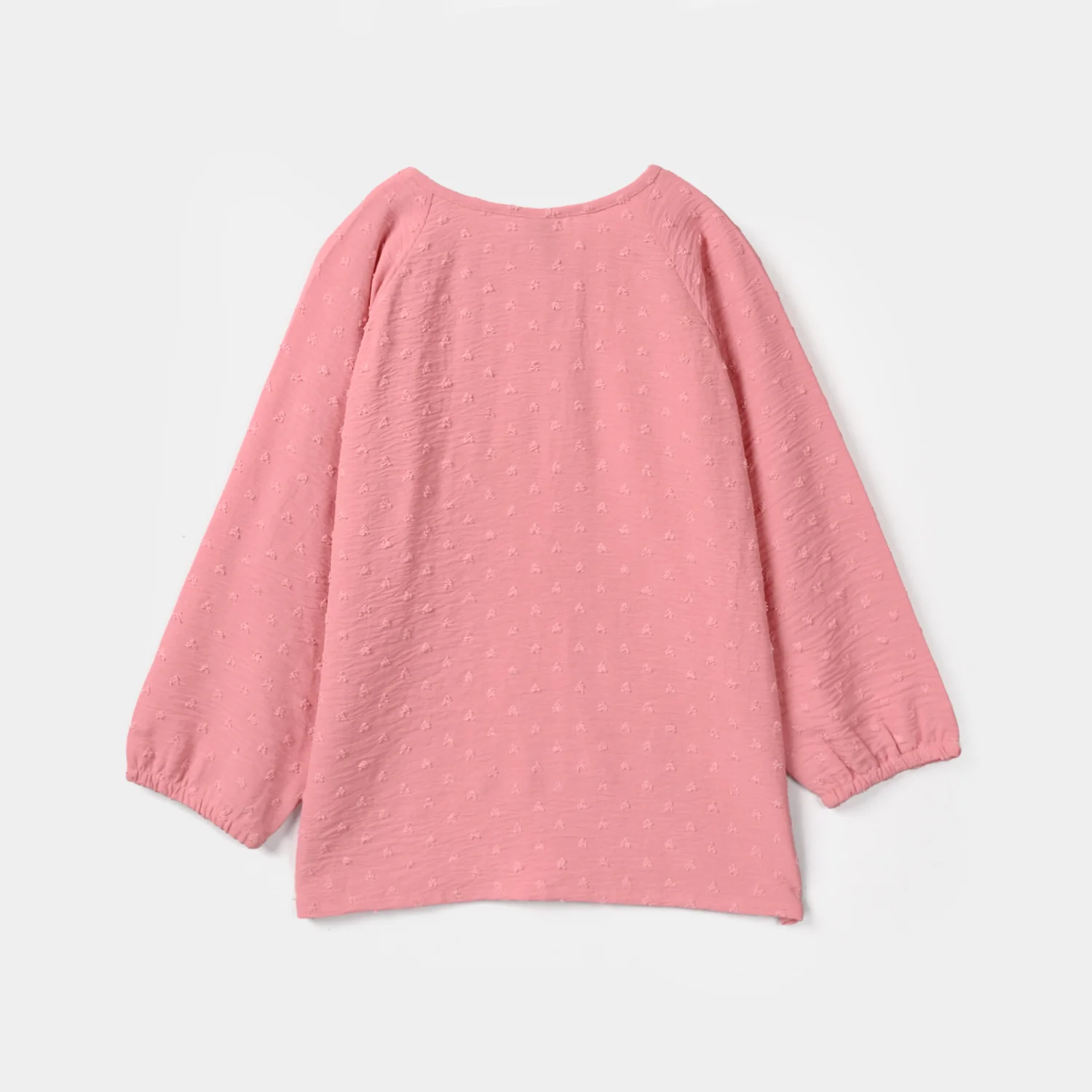 Girls Cotton Casual Top Brochia – Pink - Image 7
