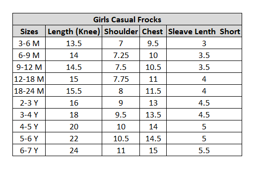 Girls Chiffon Casual Frock - Blue - Image 5