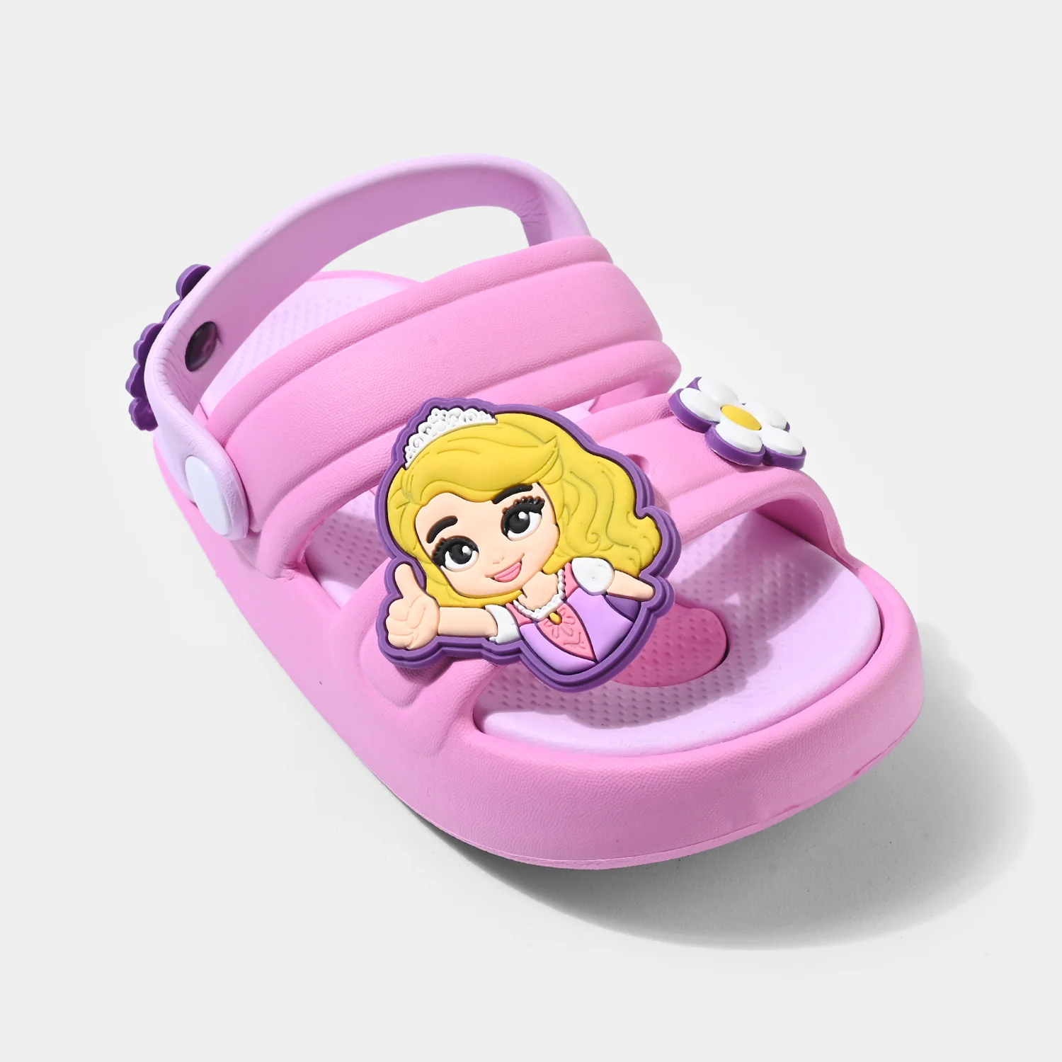 Girls Clogs 008-Y49-Fuchsia